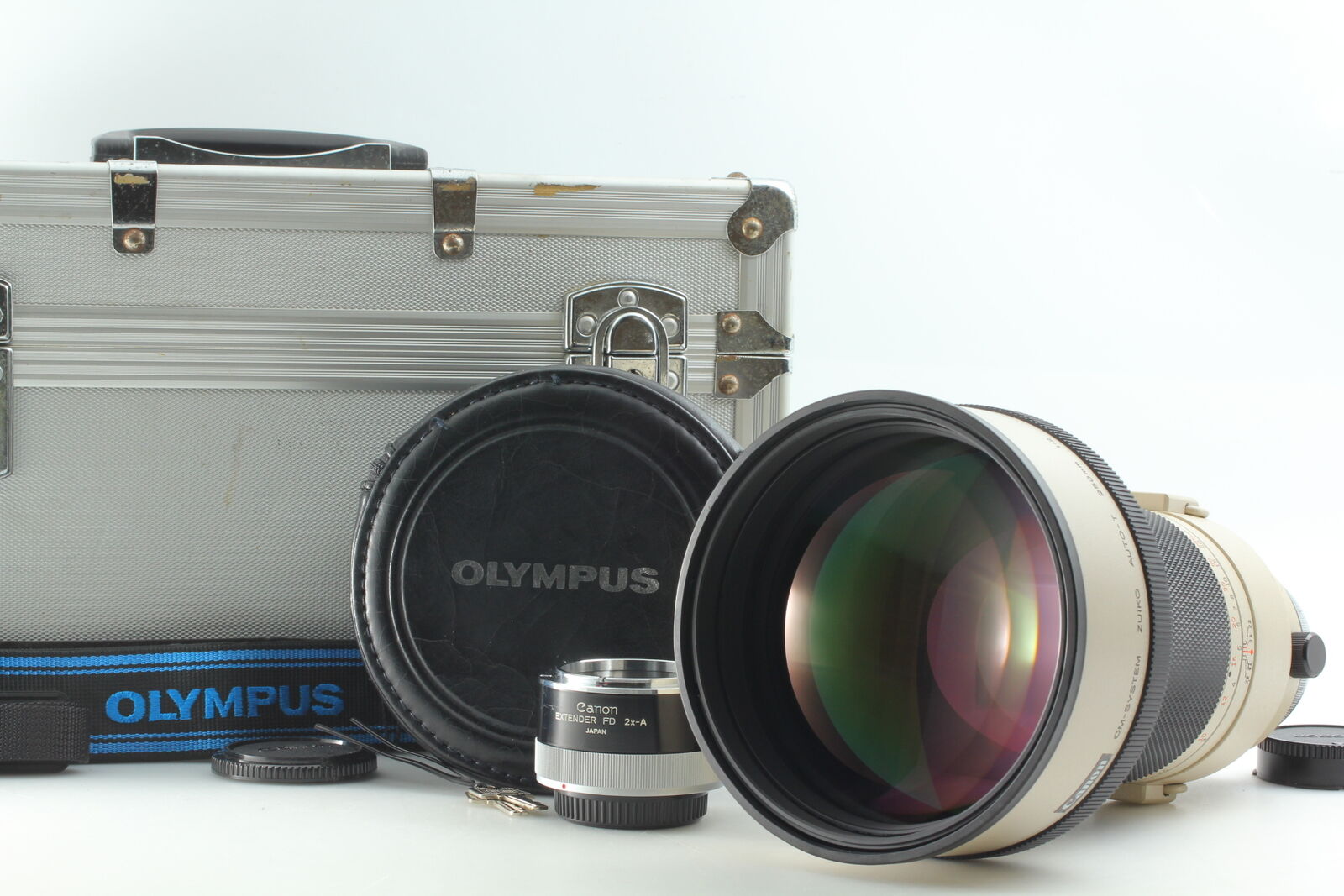 Rare Canon FD Mount [Opt MINT] Olympus Zuiko Auto-T 250mm f2 Lens From JAPAN