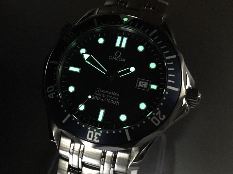 OMEGA Seamaster 300M 2541.80 Cal.1538 196.1523 Blue 41mm Qz Men's Watch [Box]