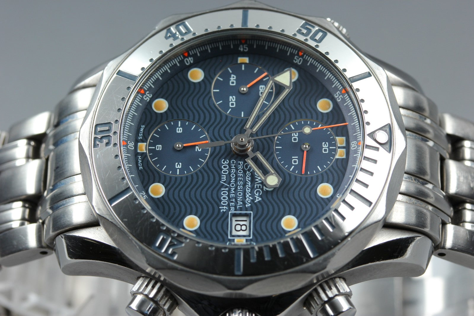 OMEGA Seamaster Professional 300m 2598.80.00 Blue Automatic Men's Watch 41mm JP