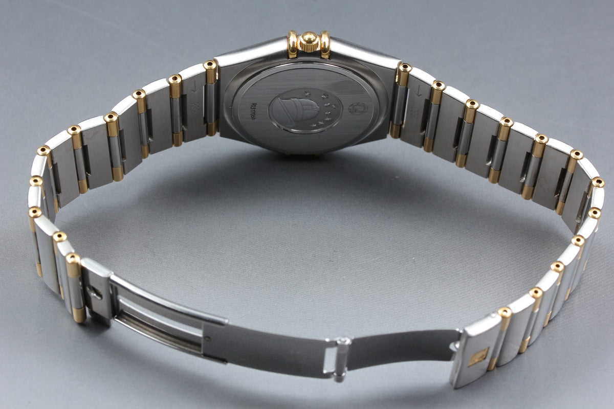 New Batt Vintage OMEGA Constellation 1312.3 Quartz Men's Watch 33mm From JAPAN