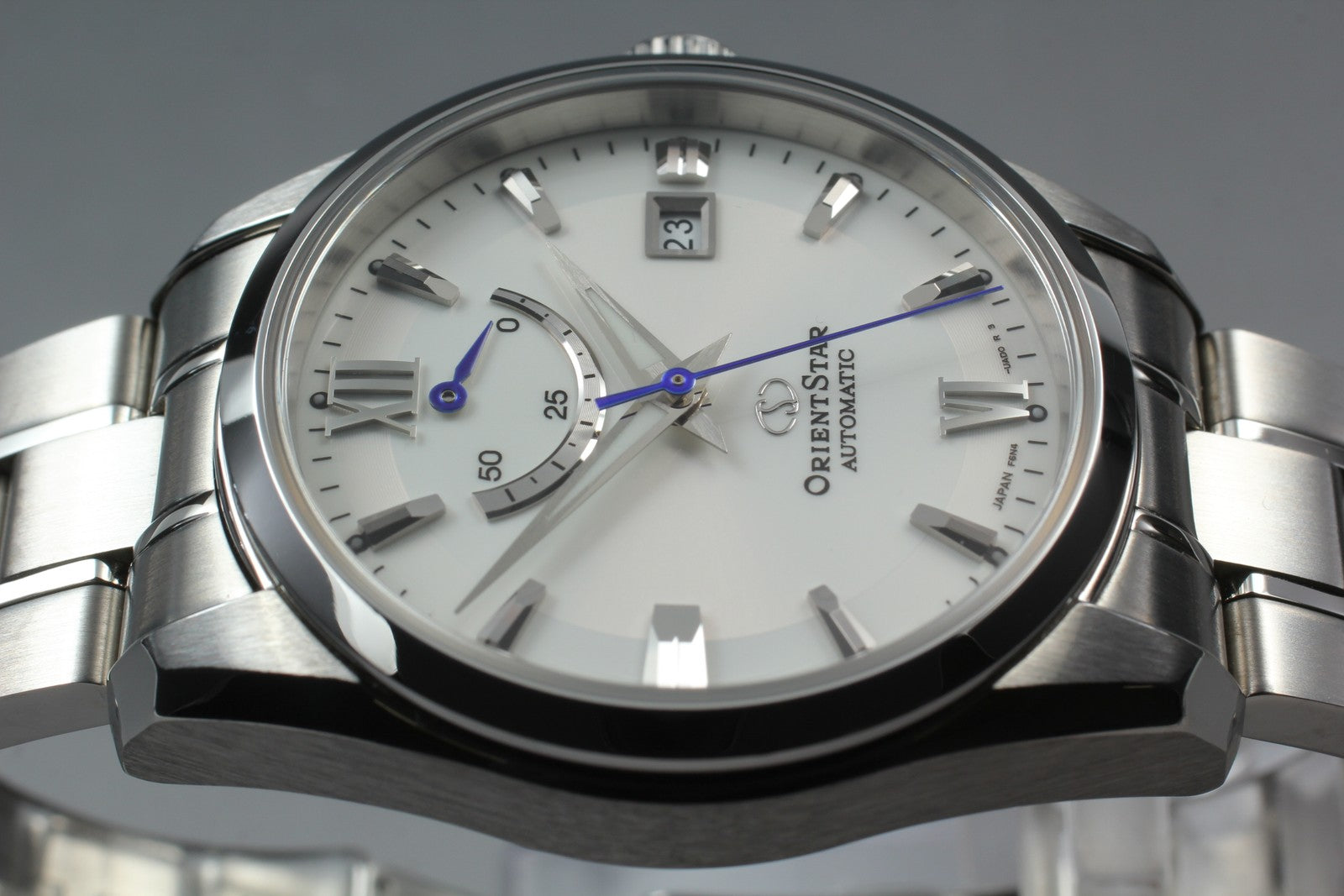 [Near MINT Box] Orient Star F6N4-UAD0 Power Reserve White Automatic Men's Watch