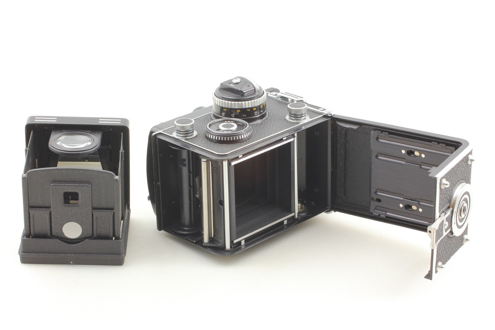 [MINT w/Case] Rolleiflex 2.8F Planar 80mm f2.8 TLR Film Camera 6x6 From JAPAN