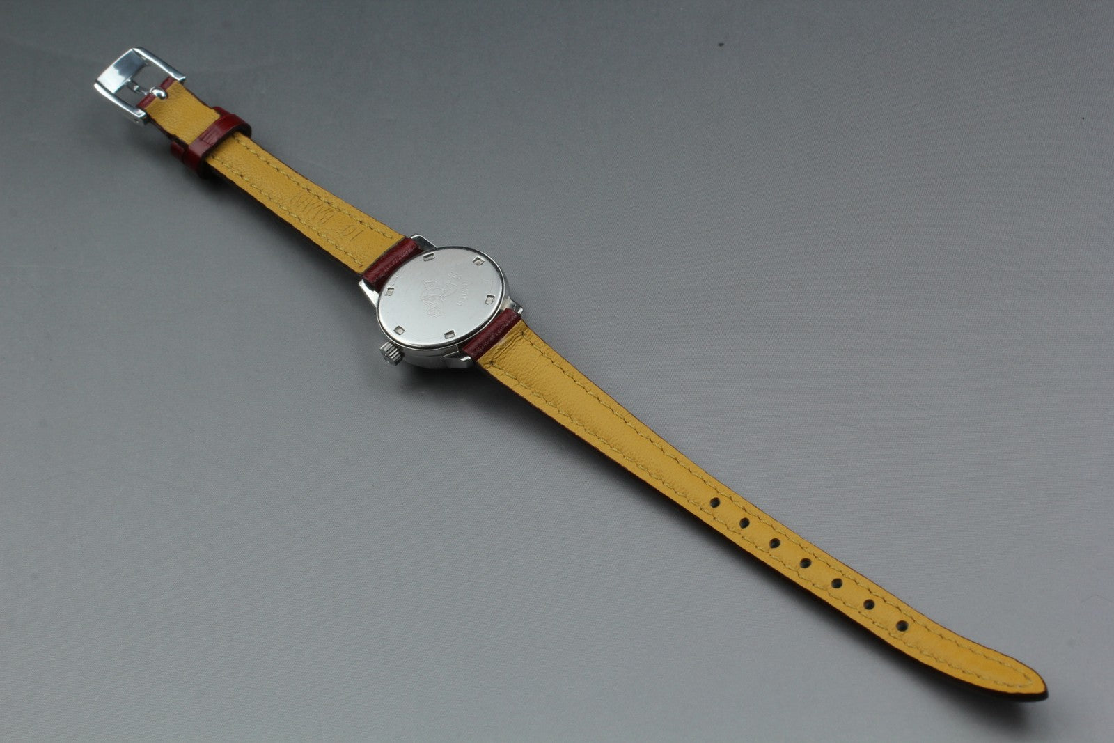 Vintage OMEGA Genève 515.006 Manual Silver Dial Women's Watch 20mm JAPAN