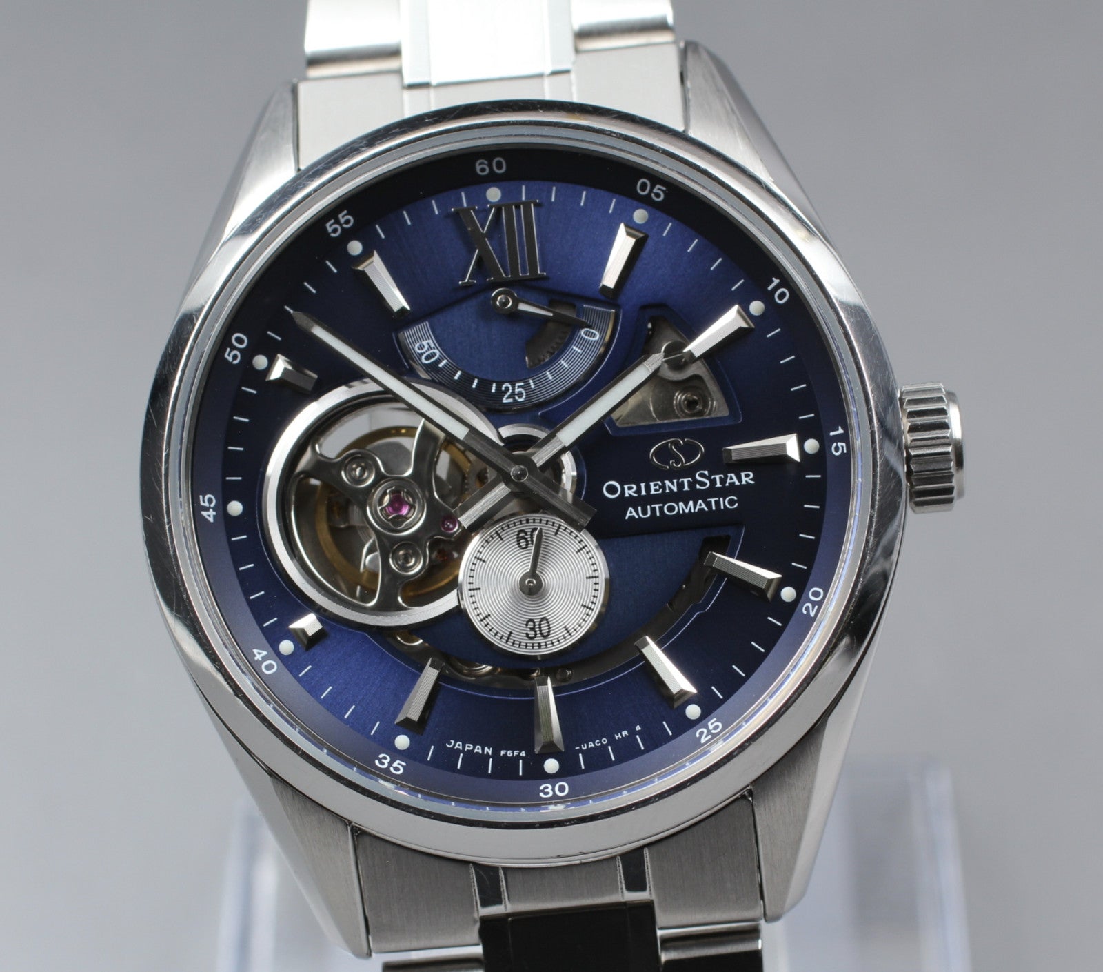 Exc+5 Orient Star Contemporary Collection F6F4-UAB0 Modern Skeleton Men's Watch