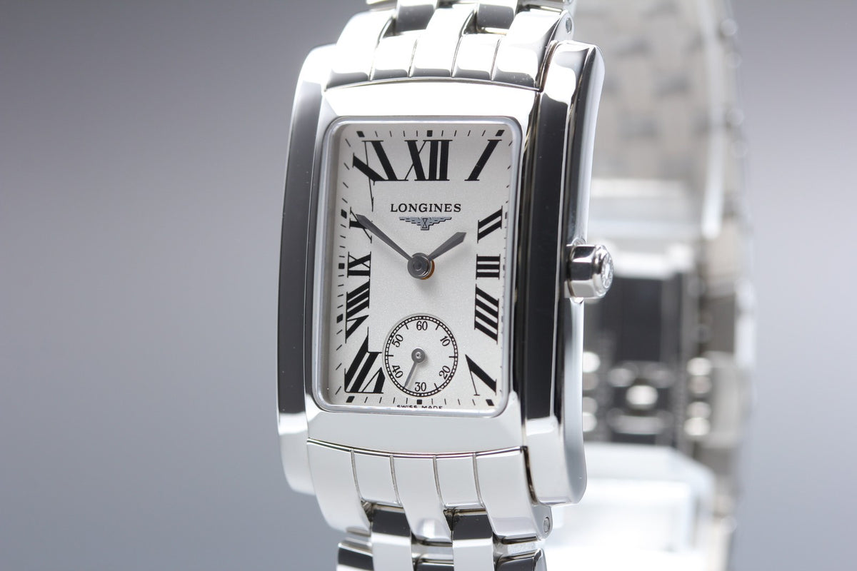 Longines L5.502.4 Dolce Vita Silver Bracelet 22mm Women's Quartz Watch [Box]