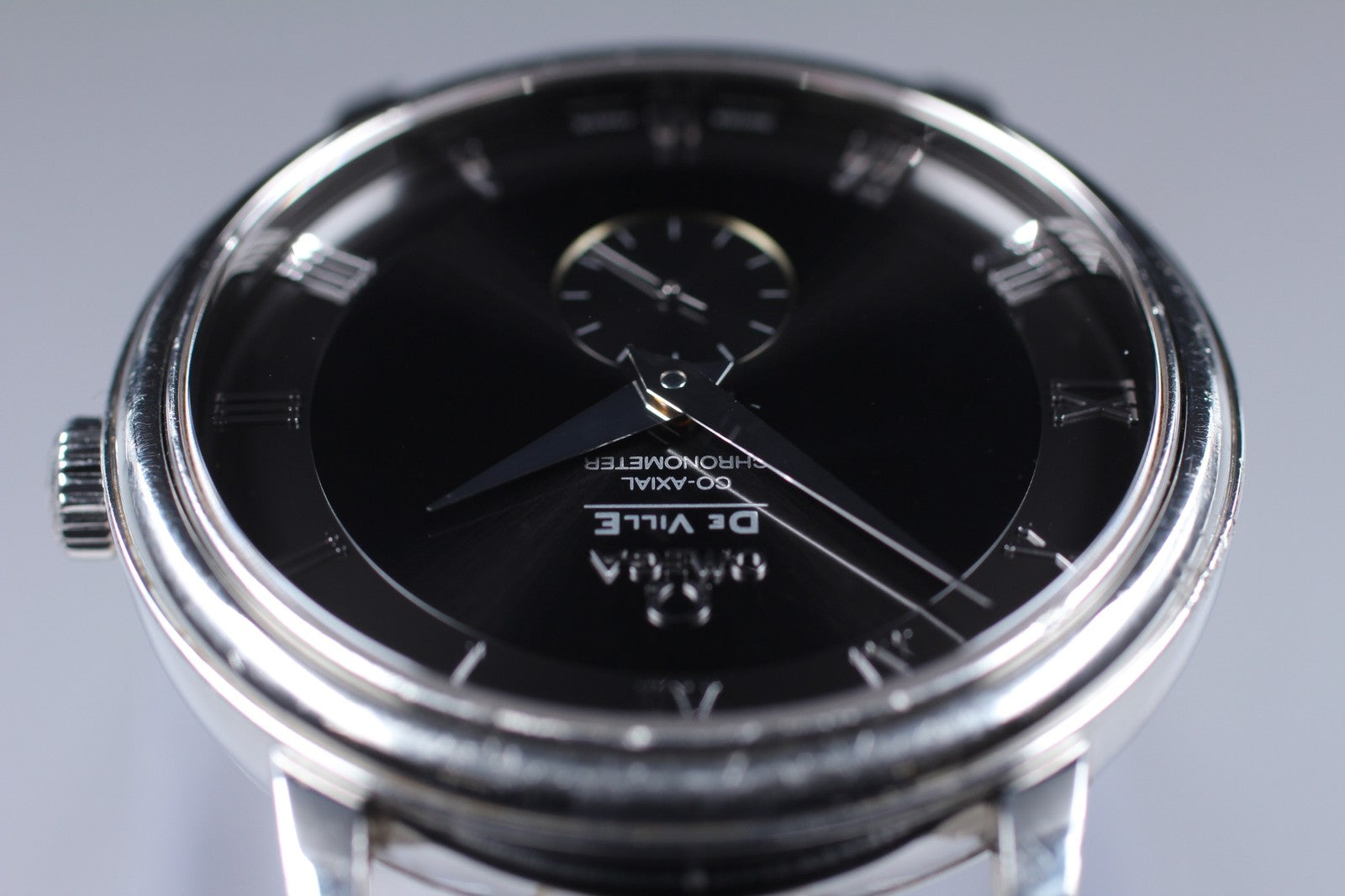 [Exc+5 Box] Omega De Ville Prestige 4813.50.01 38mm Black Automatic Men's Watch