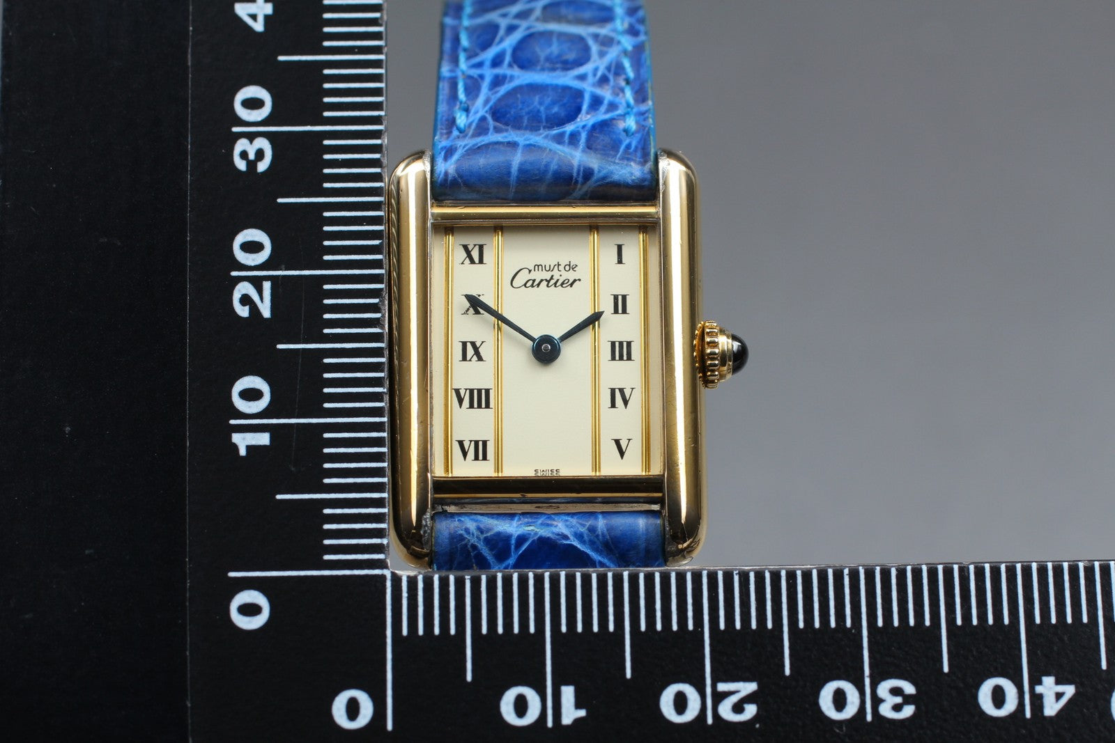 Vintage [Exc+5] Cartier Must de Cartier Tank 5057001 SM 20mm Women's Qz Watch