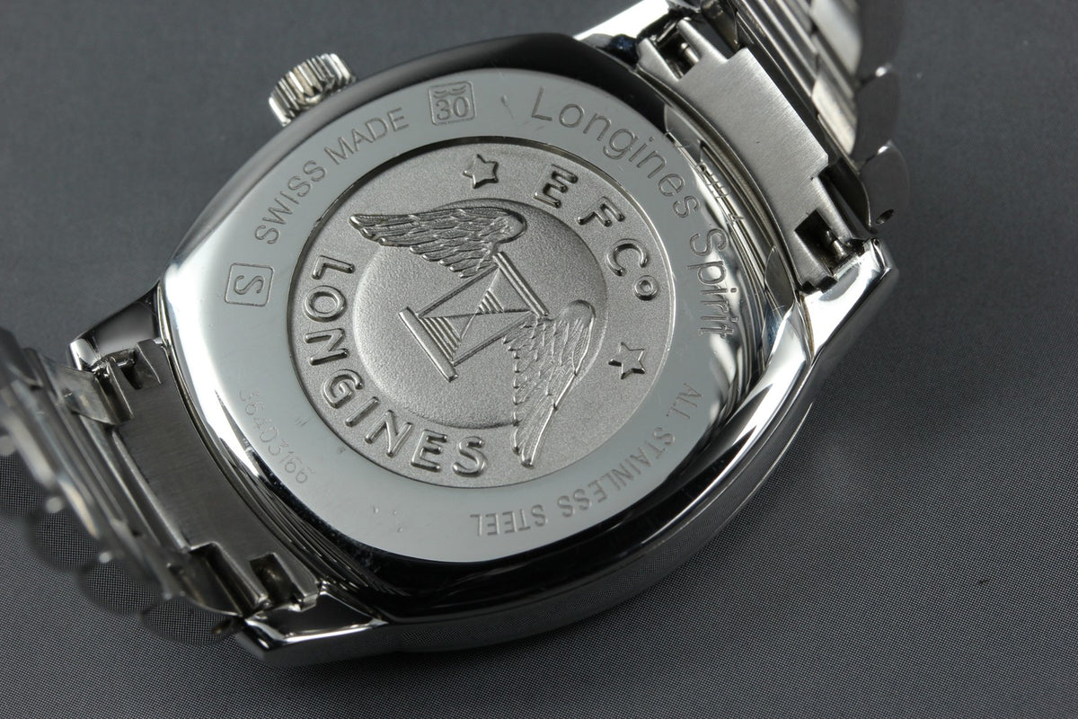 LONGINES Spirit L2.699.4 White Dial Automatic Date 36mm Men's Watch