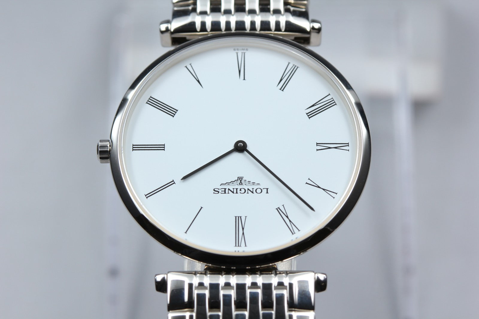 [MINT Box] LONGINES Grand Classic L4.709.4 White Dial Silver Quartz Men's Watch