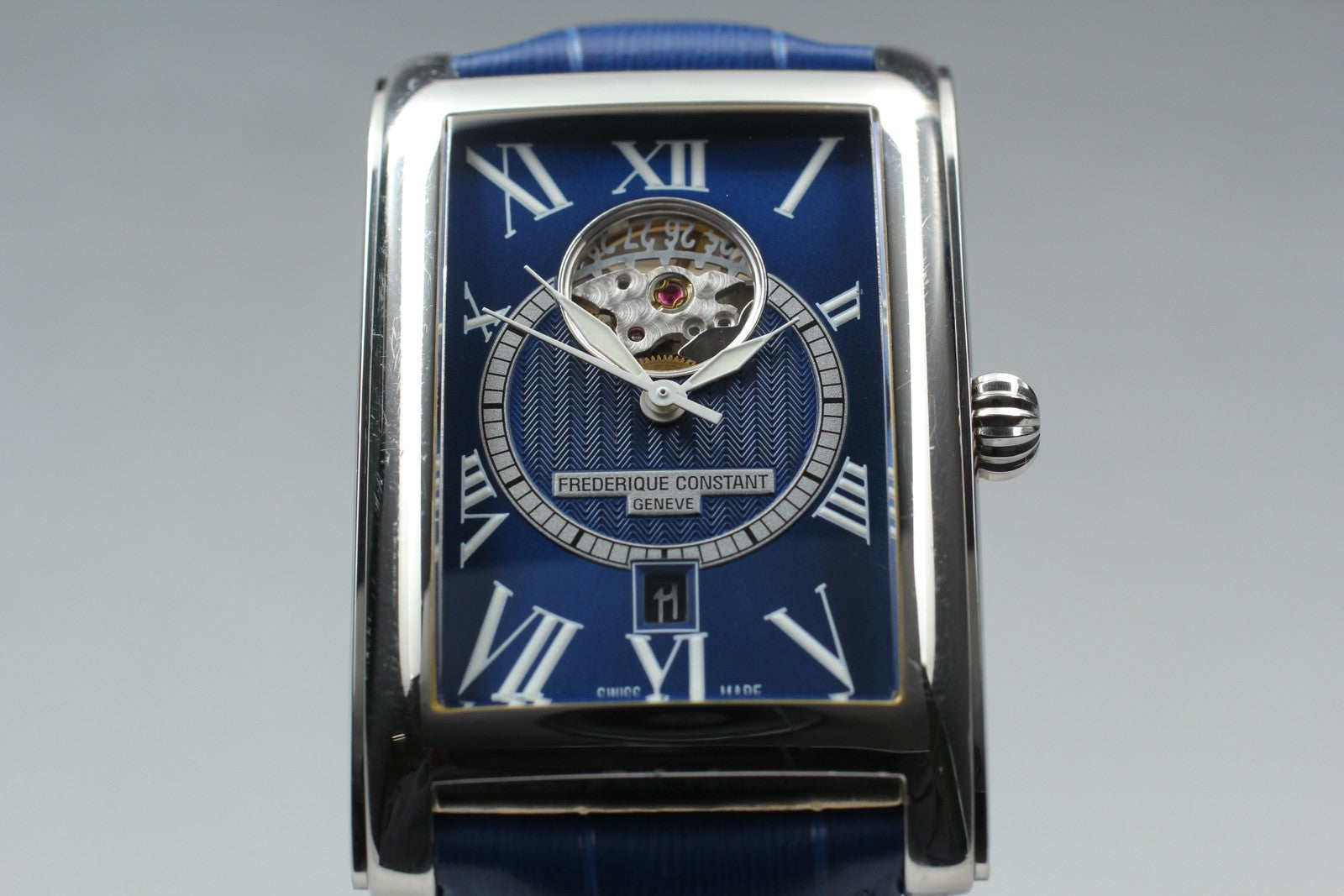 Limited [Exc+5 Box] FREDERIQUE CONSTANT FC-315NS4C26 Blue Automatic Men's Watch