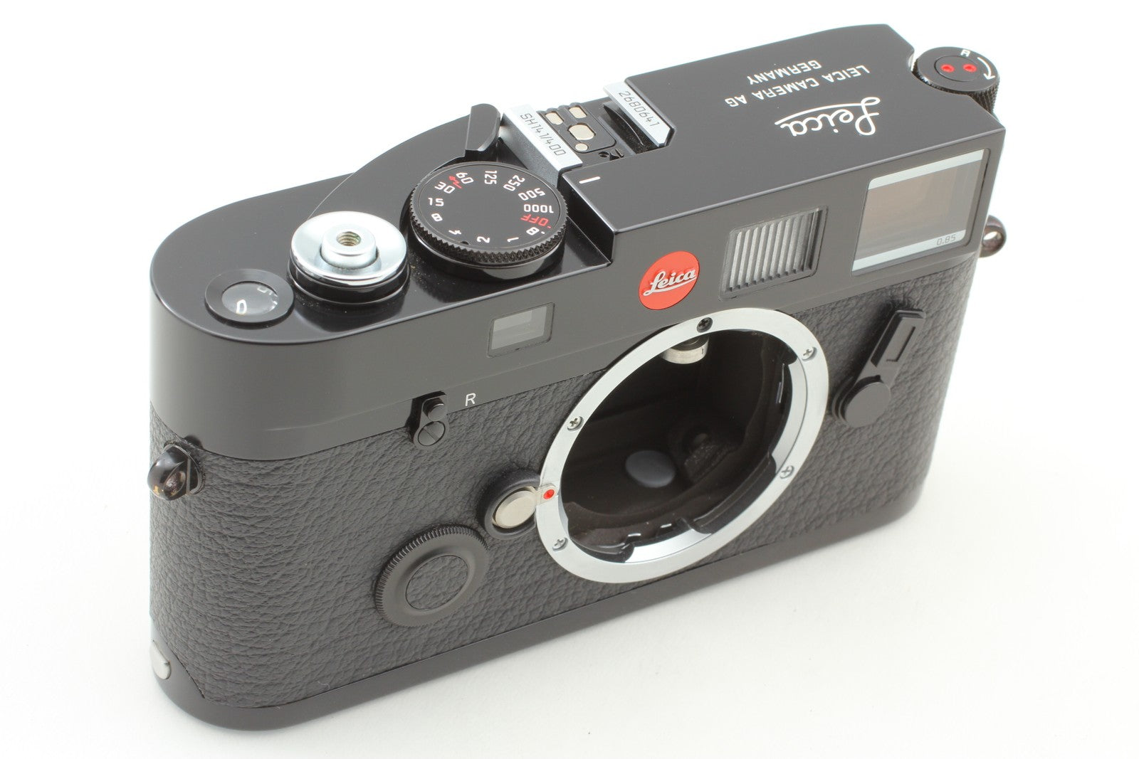 Rare 2000 Milenium [NOS Top MINT] Leica M6 0.85 TTL NSH Black Film Camera JAPAN