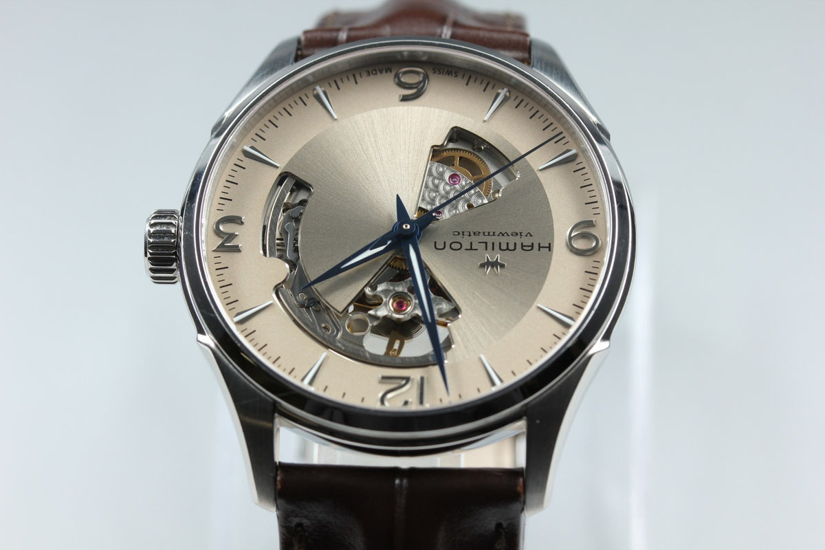 Hamilton Jazzmaster Open Heart H327050 H600425102 Automatic Men's Watch 41mm JP