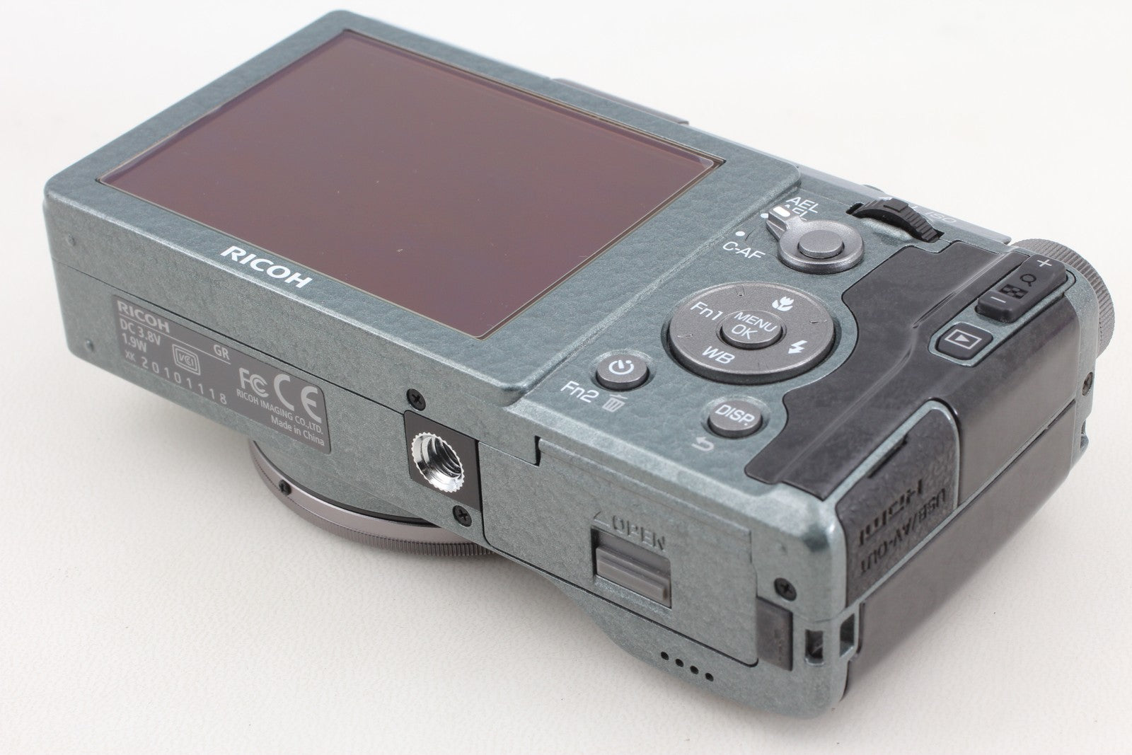 [Top MINT] RICOH GR Green Wavetone Limited Edition Only 5000 Made / 1700 Shots