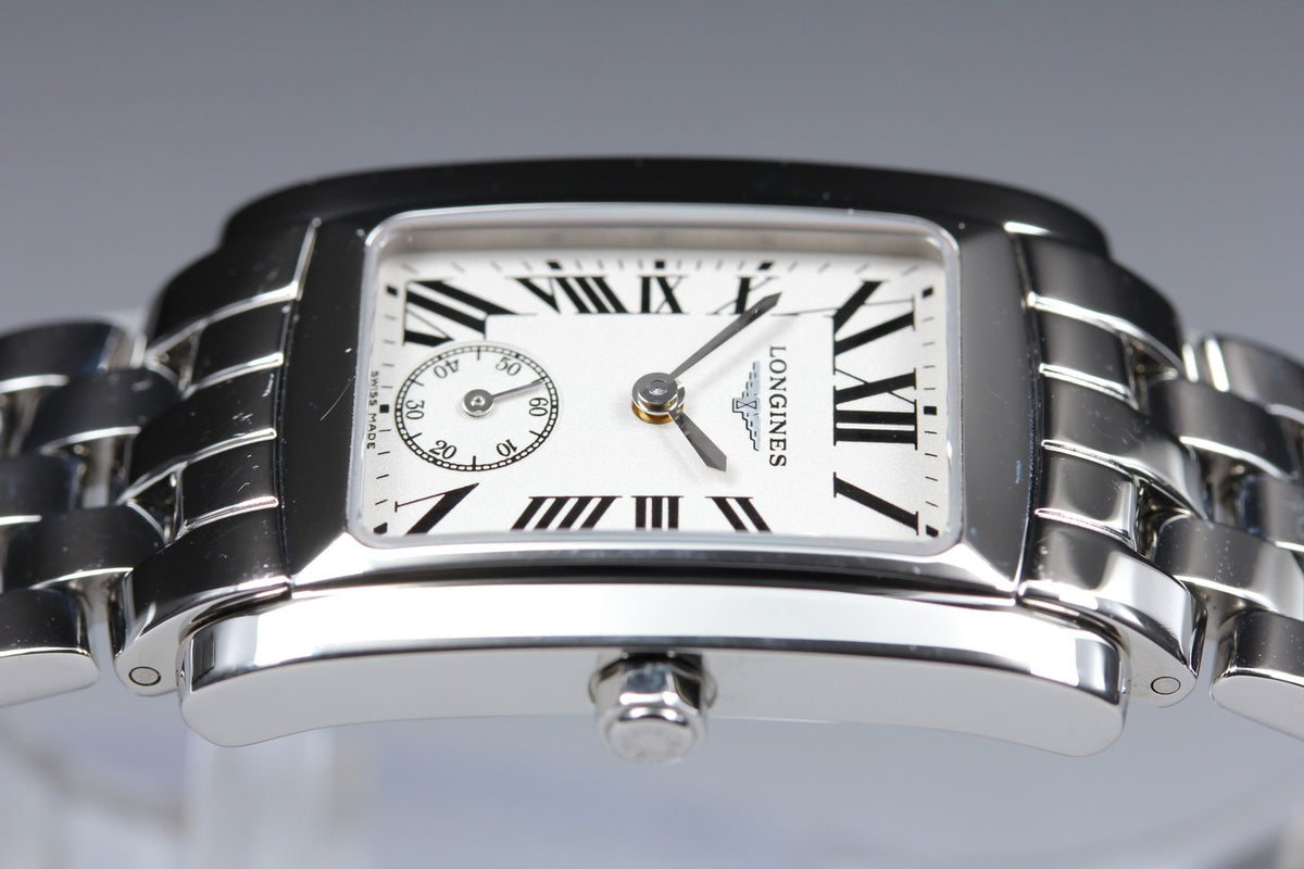 Longines L5.502.4 Dolce Vita Silver Bracelet 22mm Women's Quartz Watch [Box]