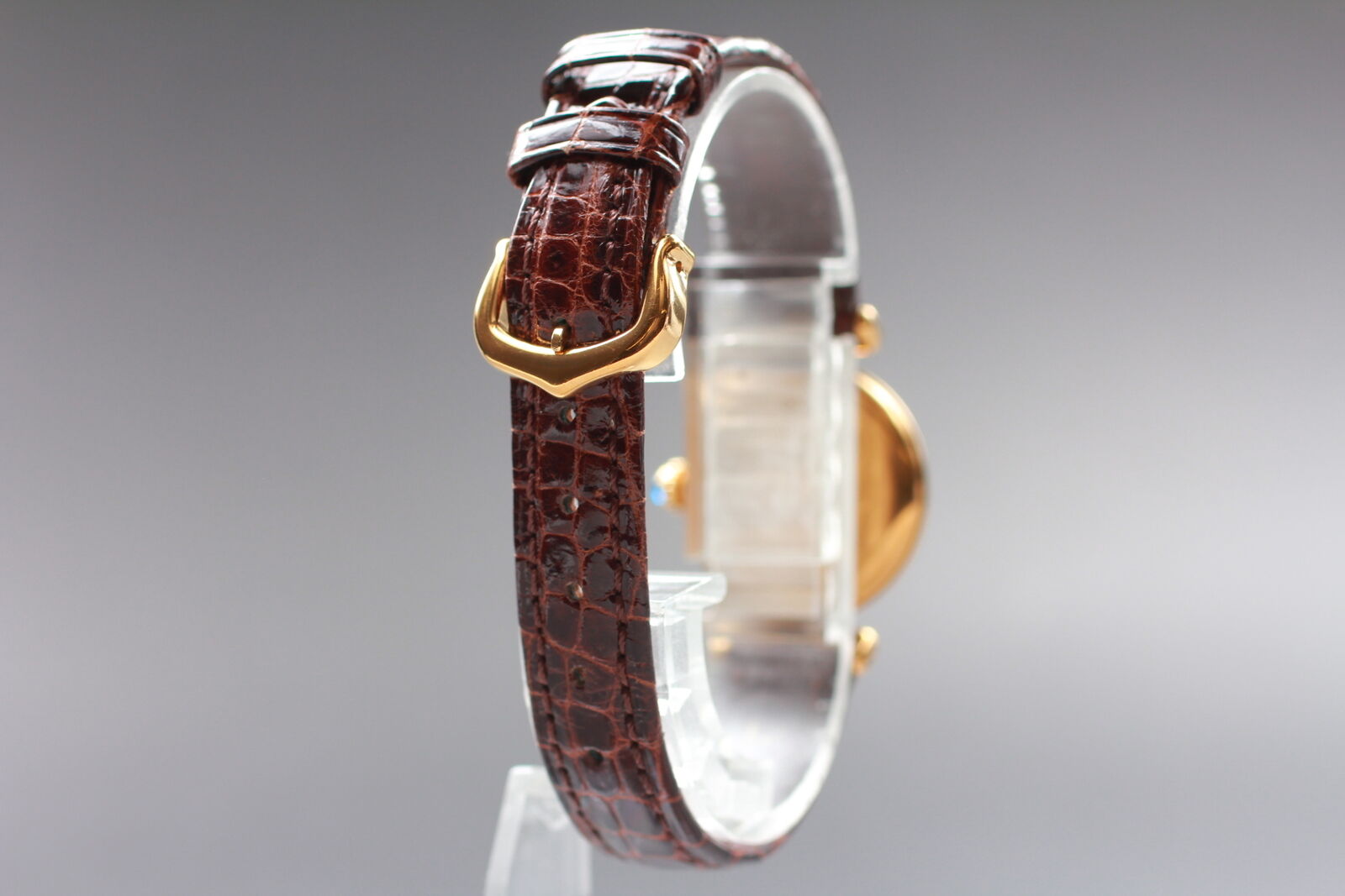 New Battery [Exc+5] Cartier Must Colisee Vermeil 590002 Women's Quartz Watch JP