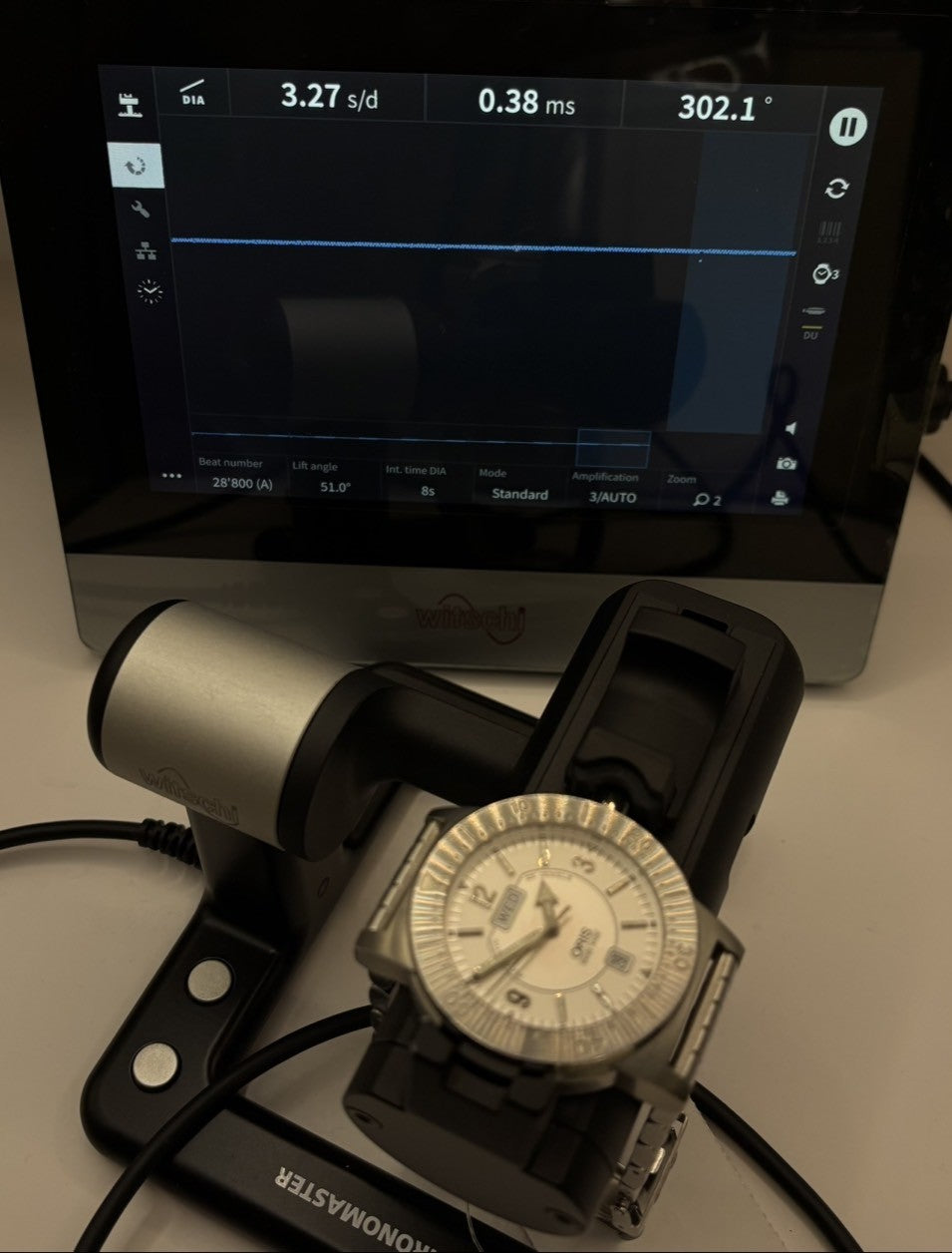 [Exc+5] ORIS Divers Regulator 635-7514 Silver Date 41mm Automatic Men’s Watch