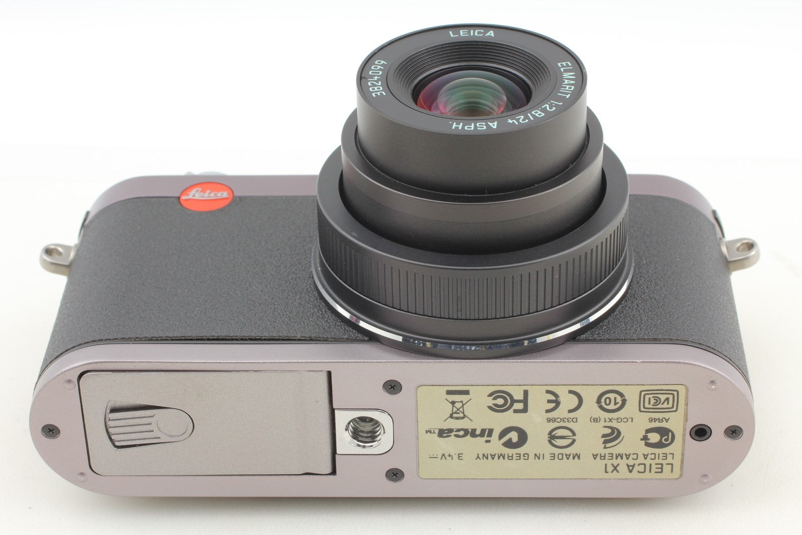 [Top MINT w/Box] Leica X1 12.2MP Compact Digital Camera Steel Gray From JAPAN