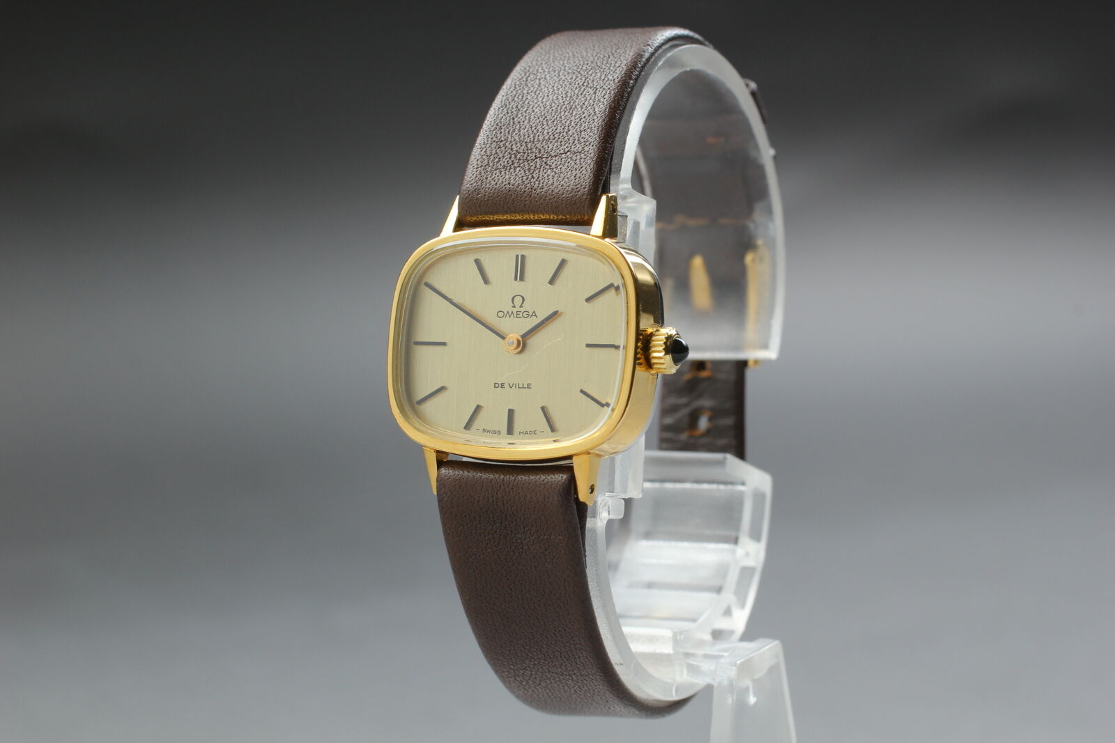 Vintage [Exc+5] OMEGA De Ville Cal.625 511.413 Manual Gold Dial Women's Watch JP