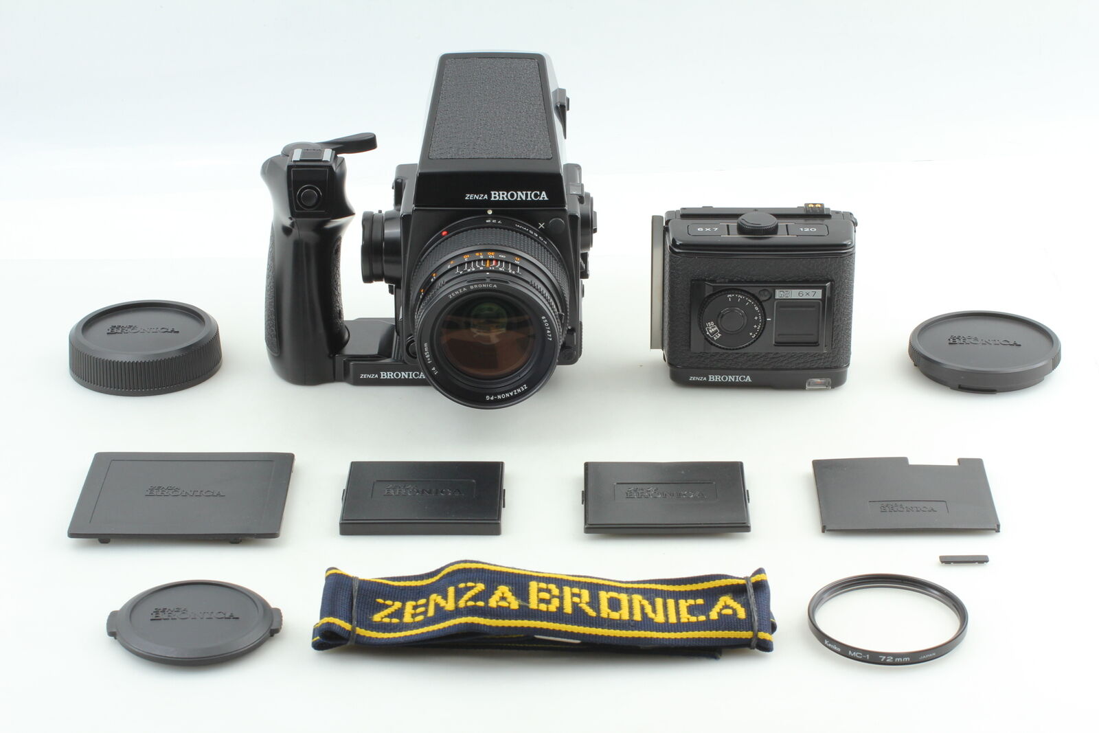 [Near MINT] Zenza Bronica GS-1 Film Camera + PG 65mm f4 Lens 6x7 From JAPAN