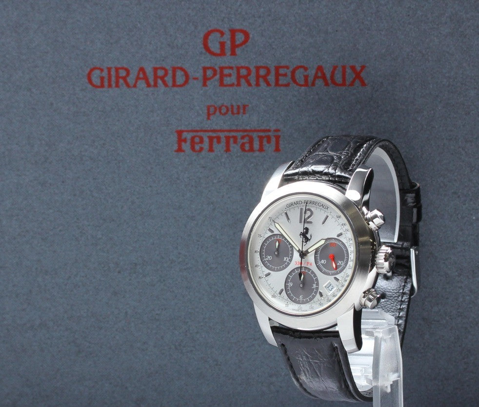 [Limited] GIRARD PERREGAUX Ferrari 330/P4 8028 Chronograph Automatic Men's Watch