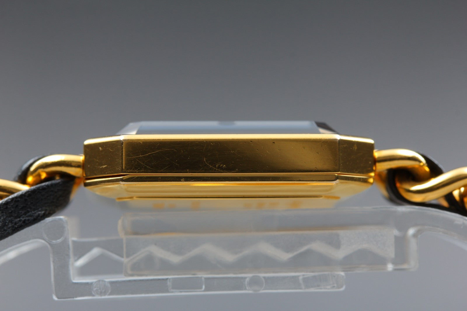 [Overhauled] CHANEL Premiere L Size Black Dial Gold 20mm Quartz Women’s Watch
