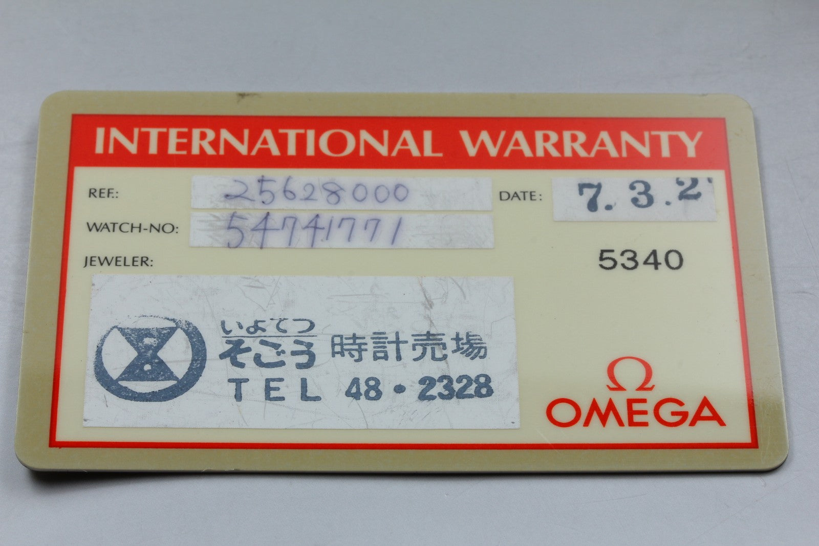 Overhauled [w/Box] OMEGA Seamaster 300M 2562.80 Date Blue 36mm Qz Men's Watch