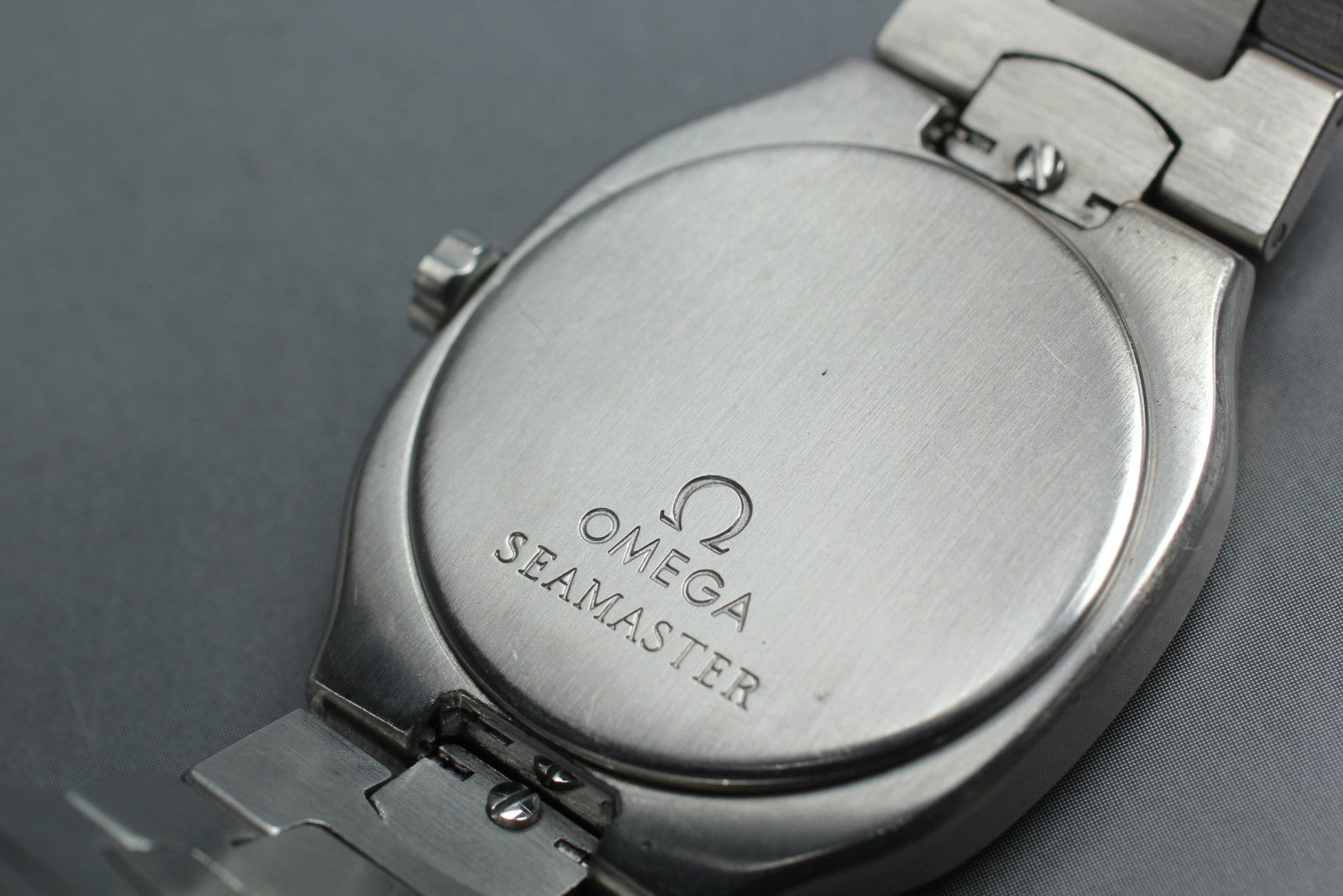 Vintage OMEGA Seamaster Polaris 396.1022 Cal.1441 31mm Quartz Men's Watch
