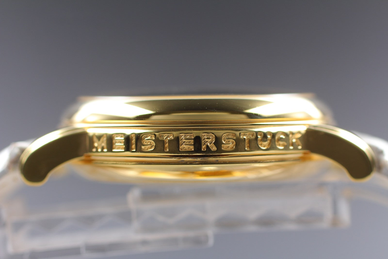 [N MINT- Box] Montblanc Meisterstuck 7002 Gold White 35mm Men's Quartz Watch