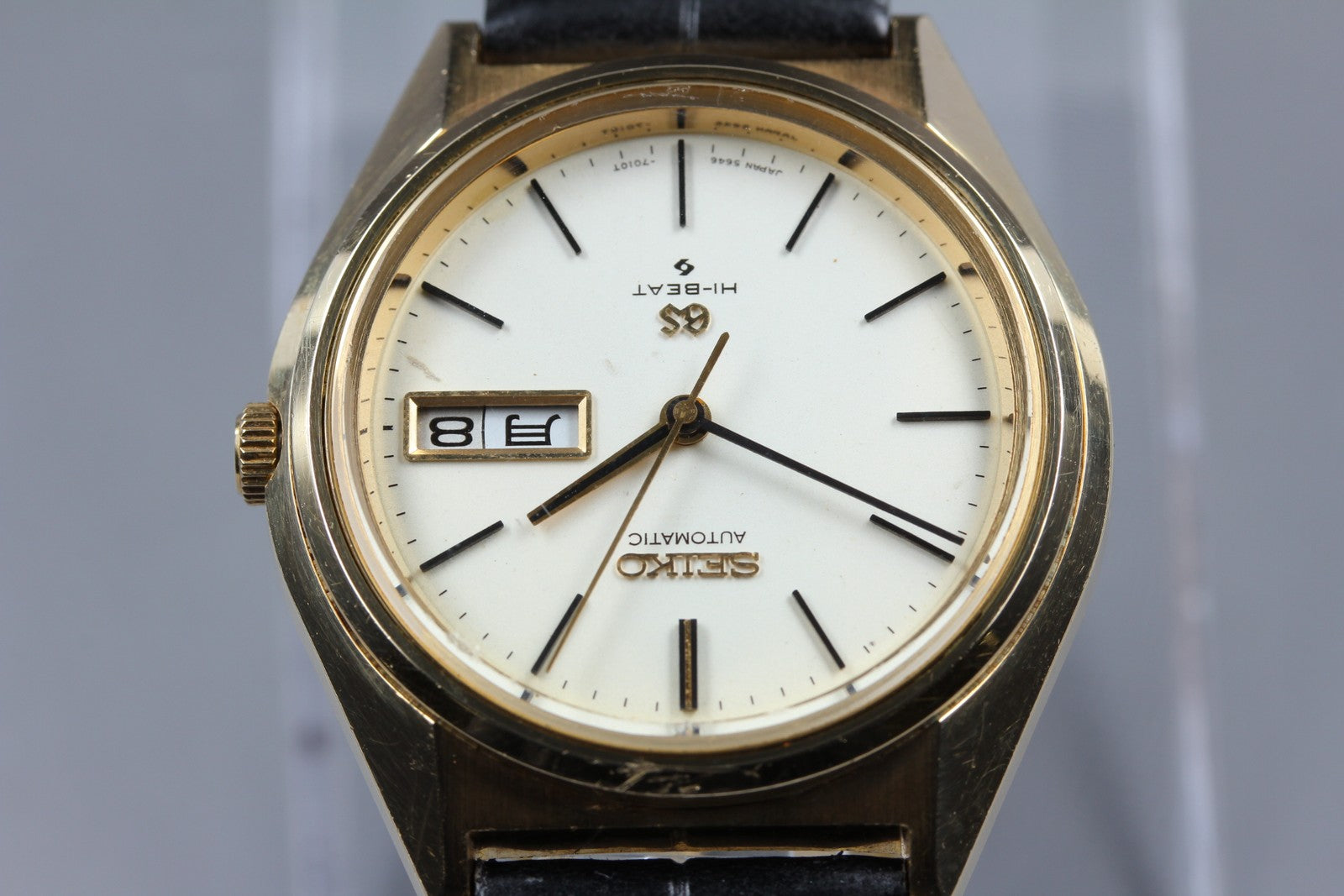 Vintage SEIKO Grand Seiko GS 5646−7010 Automat Men's Watch 36mm JAPAN