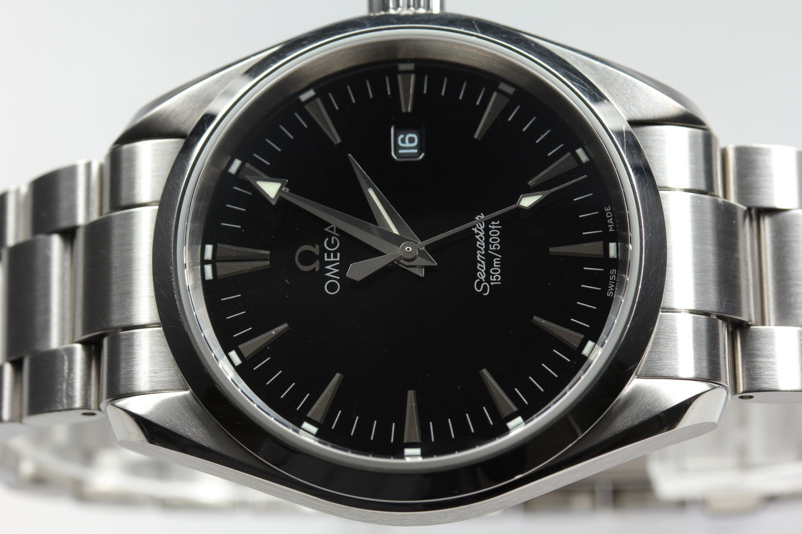 OMEGA Seamaster Aqua Terra 2517.50 Cal.1538 150M Black 38mm Qz Mens Watch [Box]