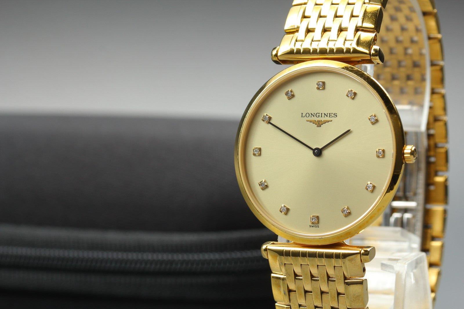[Exc+5] Longines La Grande Classique L4.709.2 Diamond 32mm Quartz Men's Watch