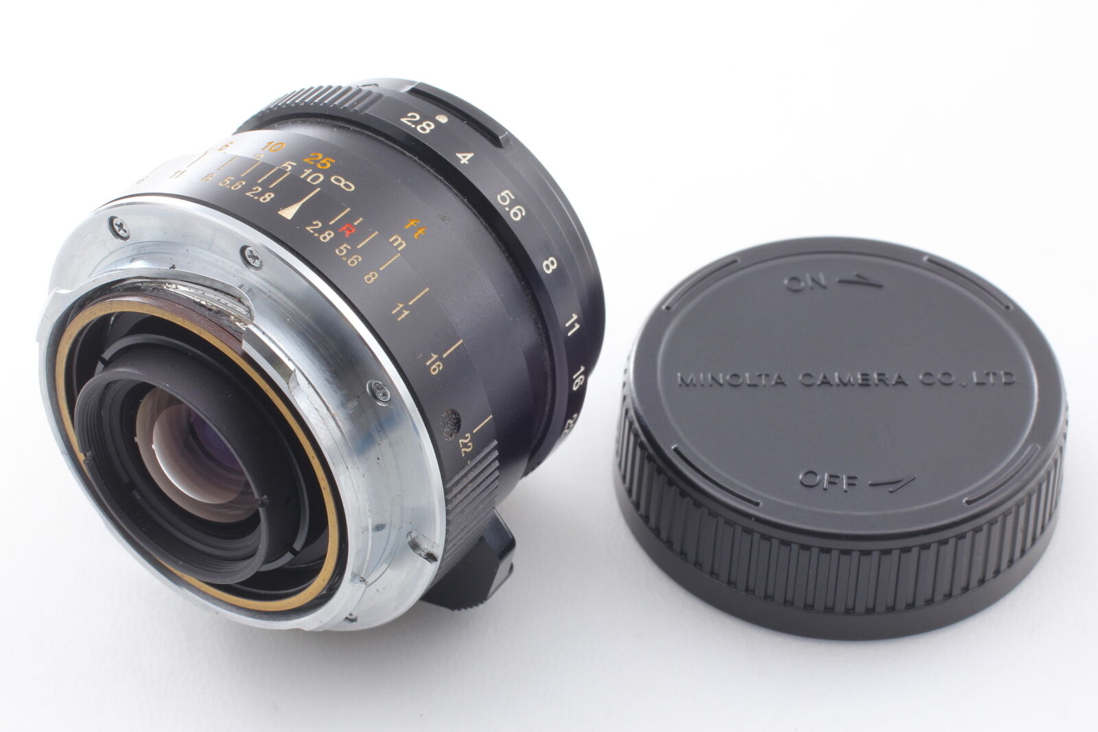 [Exc+4] Late Model MINOLTA M-Rokkor 28mm F2.8 Lens Leica for CL CLE From JAPAN