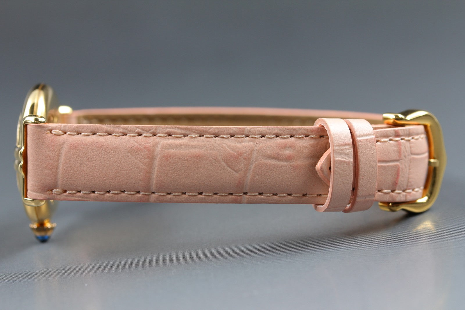 Vintage Cartier Must Colisee Vermeil 590002 Pink Gold Women's Quartz Watch