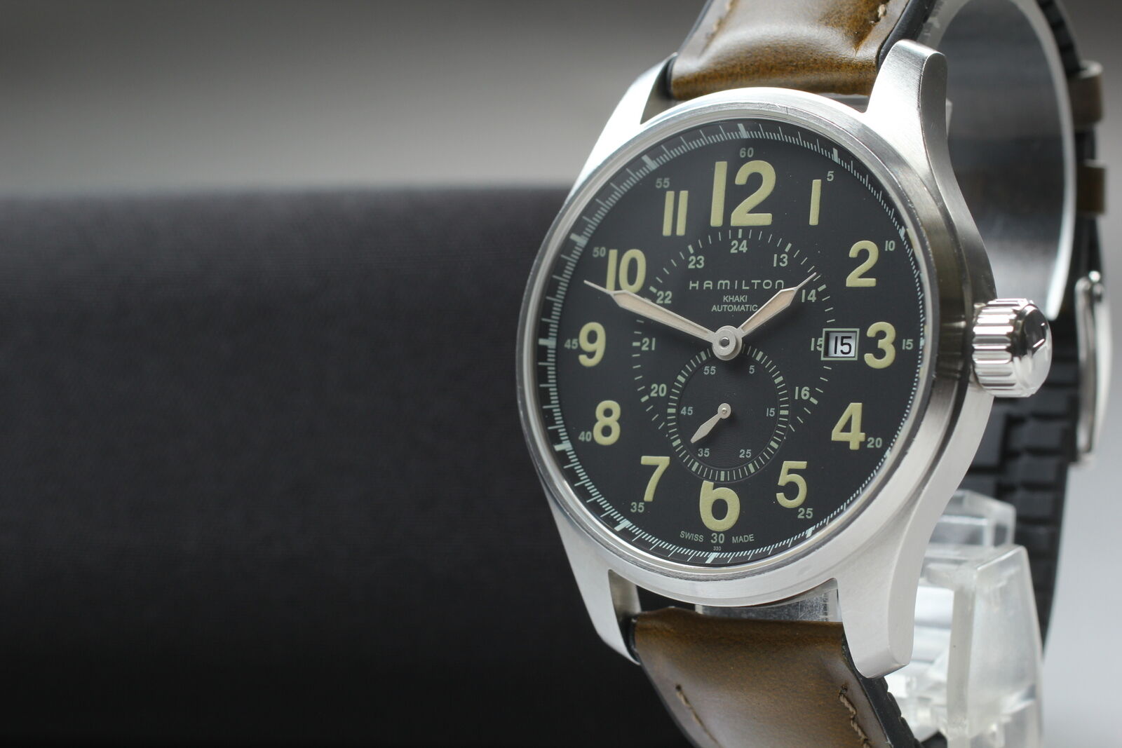 [Exc+5] Hamilton Khaki Field H706550 Officer Automatic Men's Watch From JAPAN