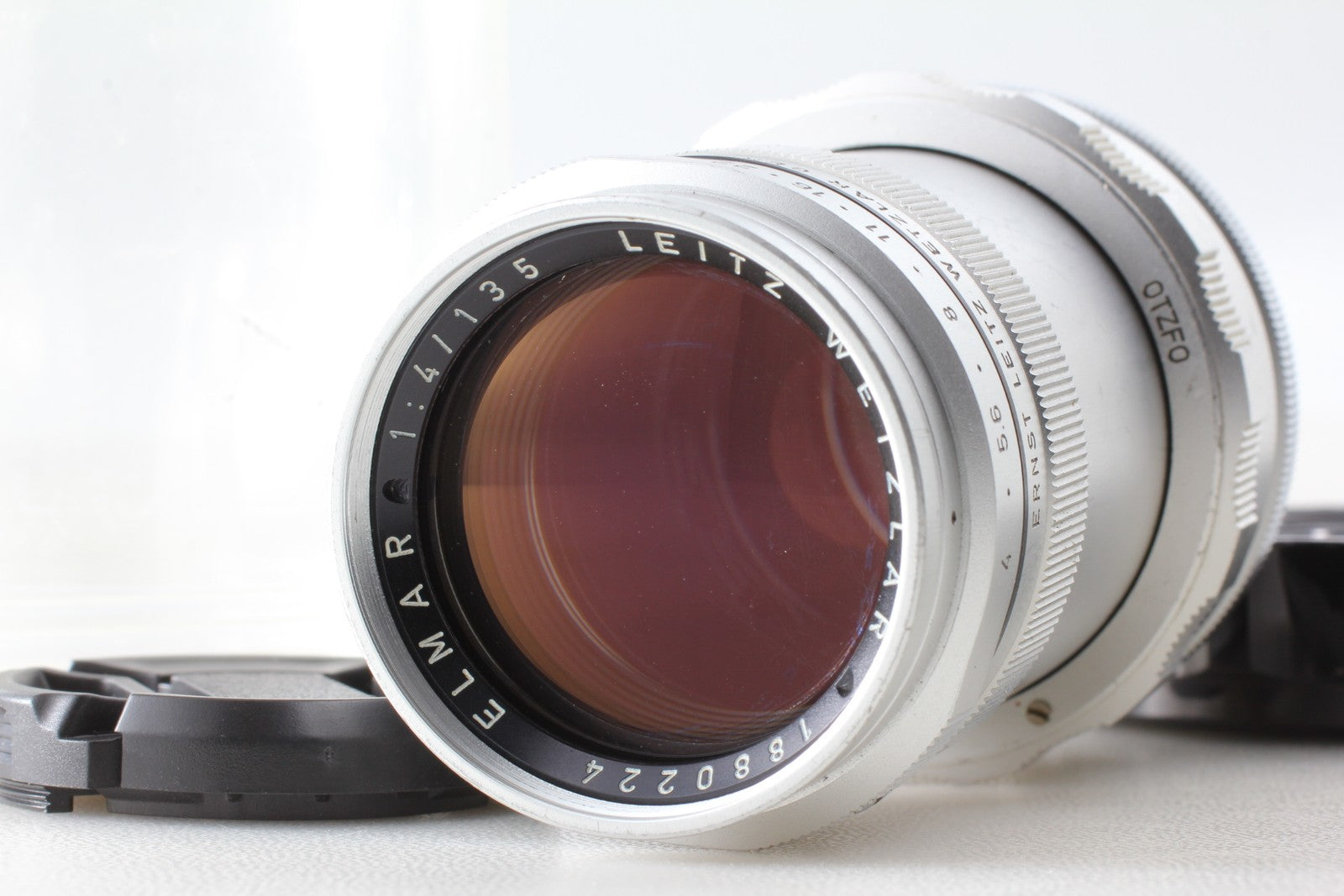 Exc+5 w/ Case] Leica Ernst Leitz Wetzlar Elmar 135mm f4 Lens From JAP