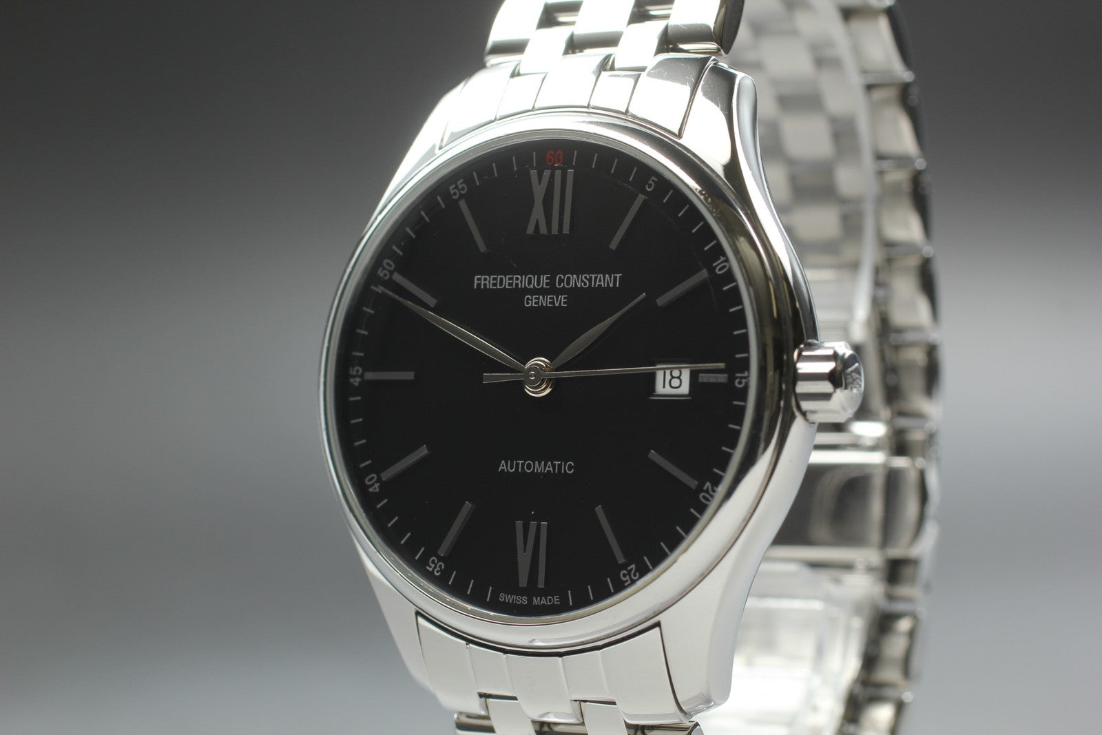 [Exc+5] FREDERIQUE CONSTANT Classic FC-303X5B3/4/5/6 Black AT Men's Watch JAPAN