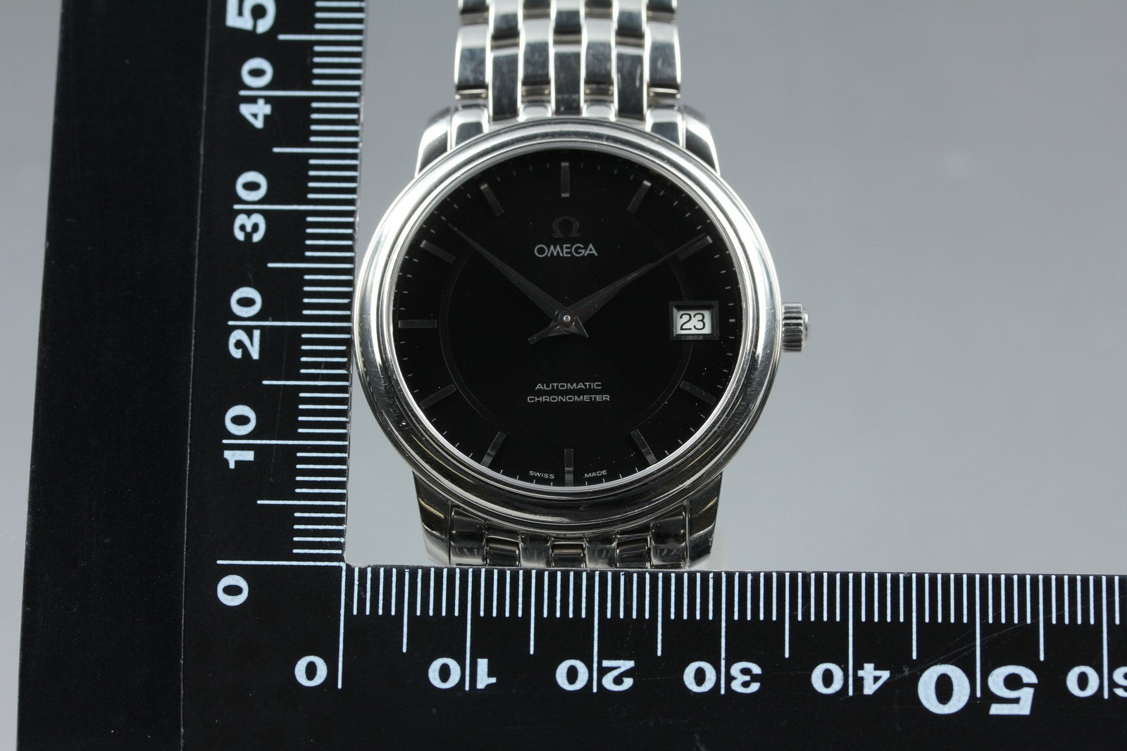 Omega De Ville Prestige 4500.51 34mm Black Dial Automatic Men's Watch [Box]