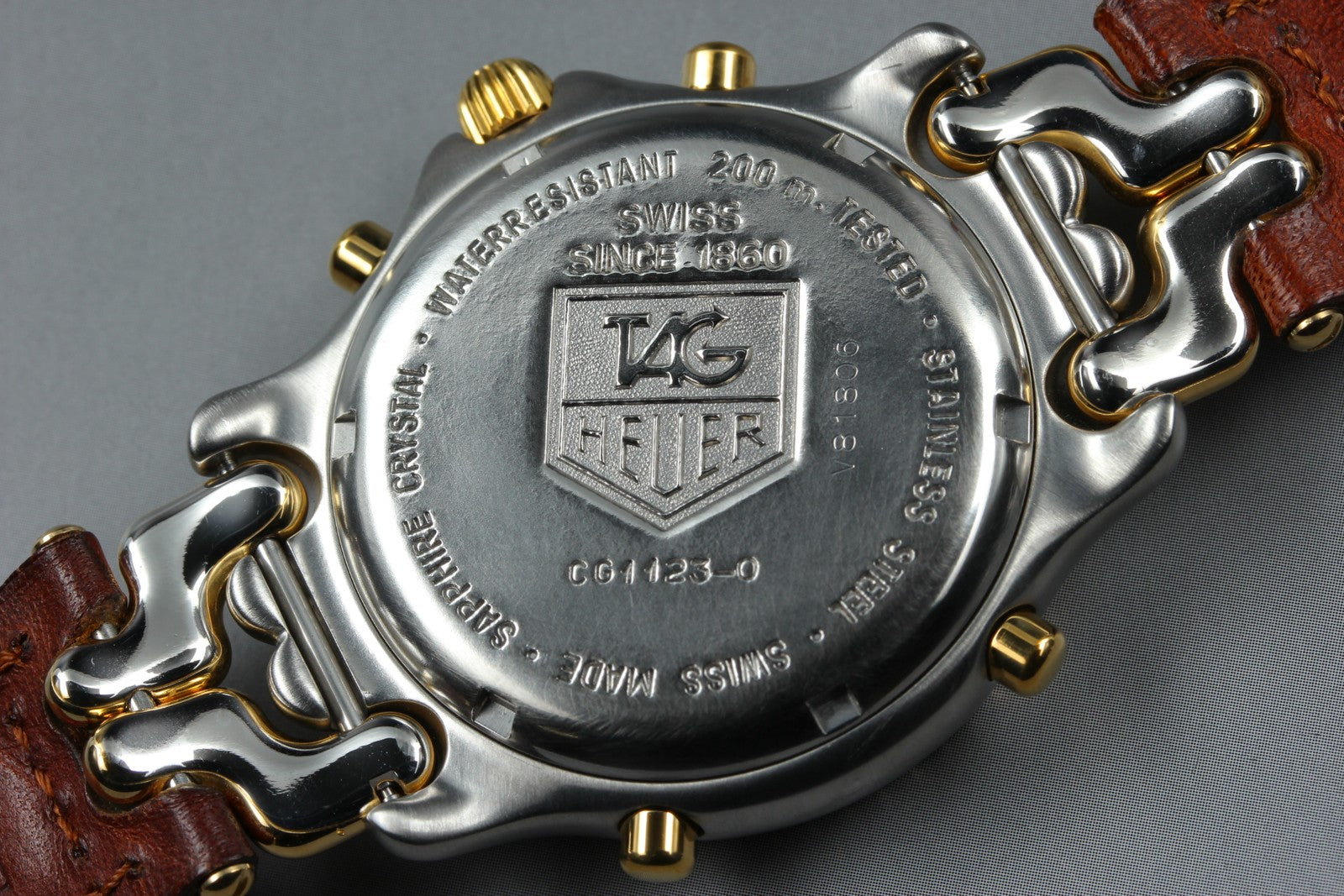 TAG HEUER SENNA SEL S/el CG1123-0 Chronograph Men's Quartz Watch [Box]