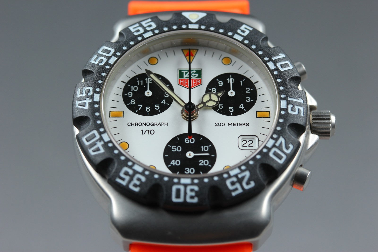 New Batt TAG HEUER Formula 1 CA1212-R0 Quartz Chronograph Men's Watch 37mm JAPAN