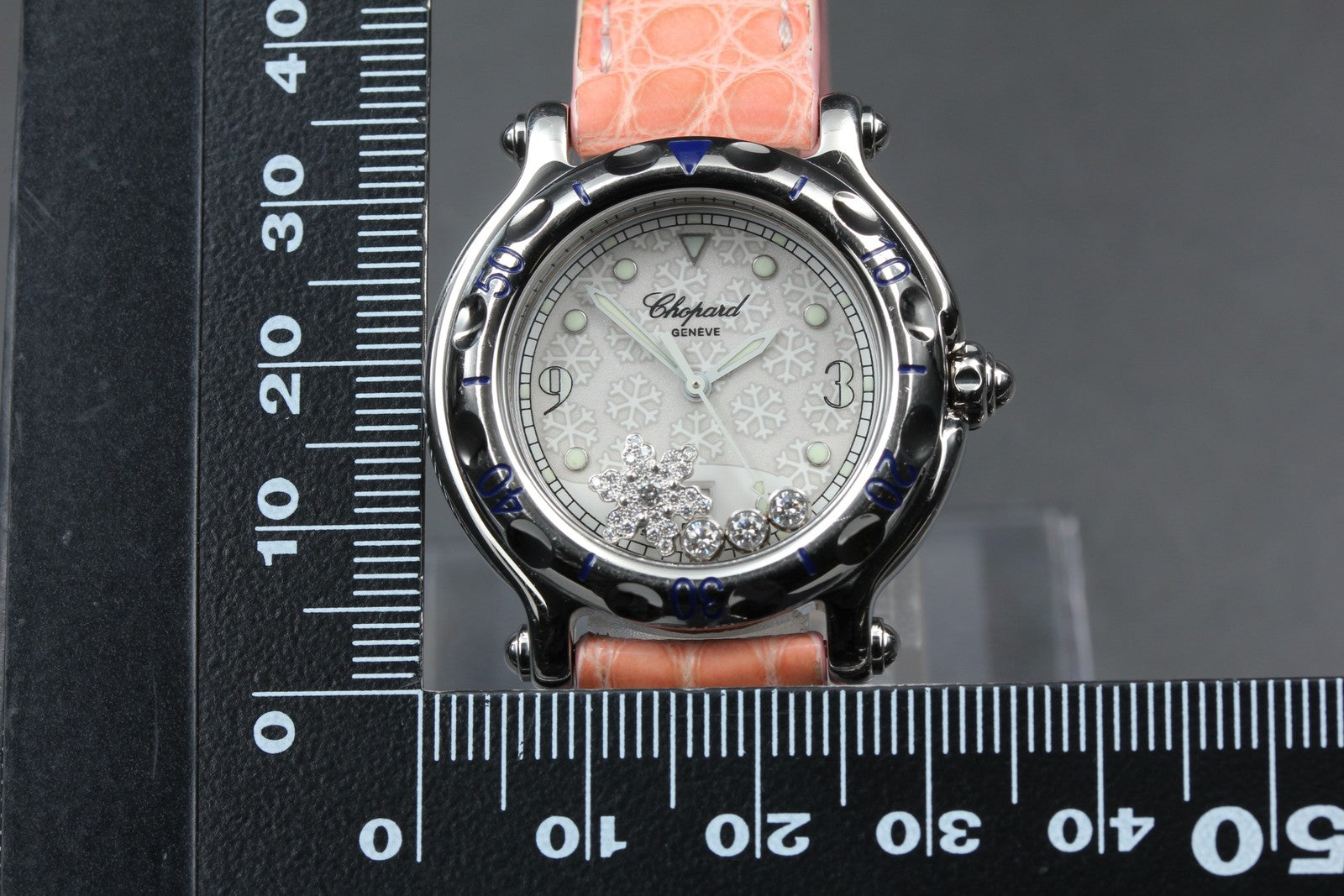 [Exc+5] Chopard Happy Sport Snowflake 27/8949 32mm Diamond Quartz Women’s Watch