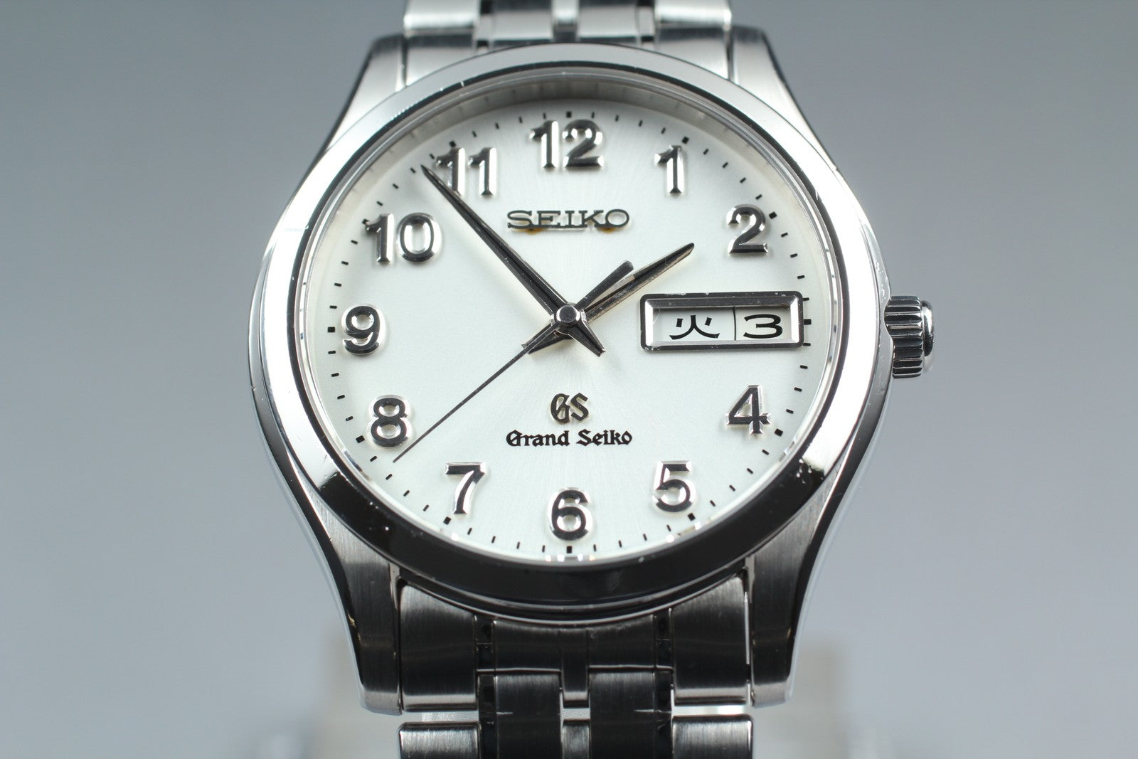 New Batt[Exc+5]Box SEIKO Grand Seiko 9F83-9A30 SBGT007 Quartz Men’s Watch JAPAN