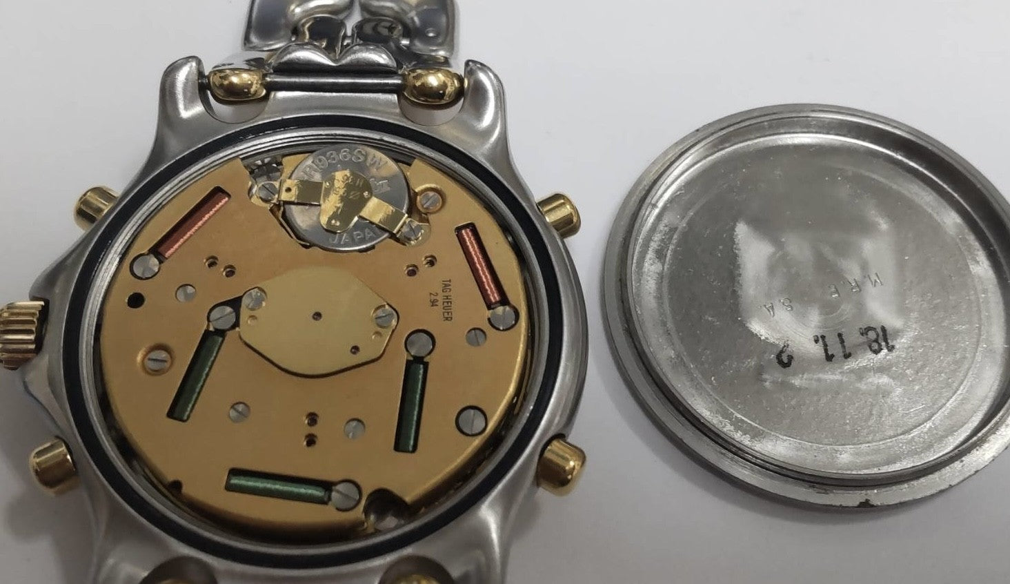 Vintage TAG HEUER SEL.s/el CG1123-0 Professional Quartz Chronograph Men's Watch