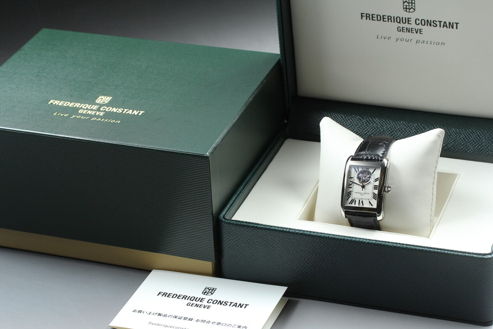 FREDERIQUE CONSTANT Classics Carrée FC-303/310/315X4C34/6 AT Men's Watch [Box]
