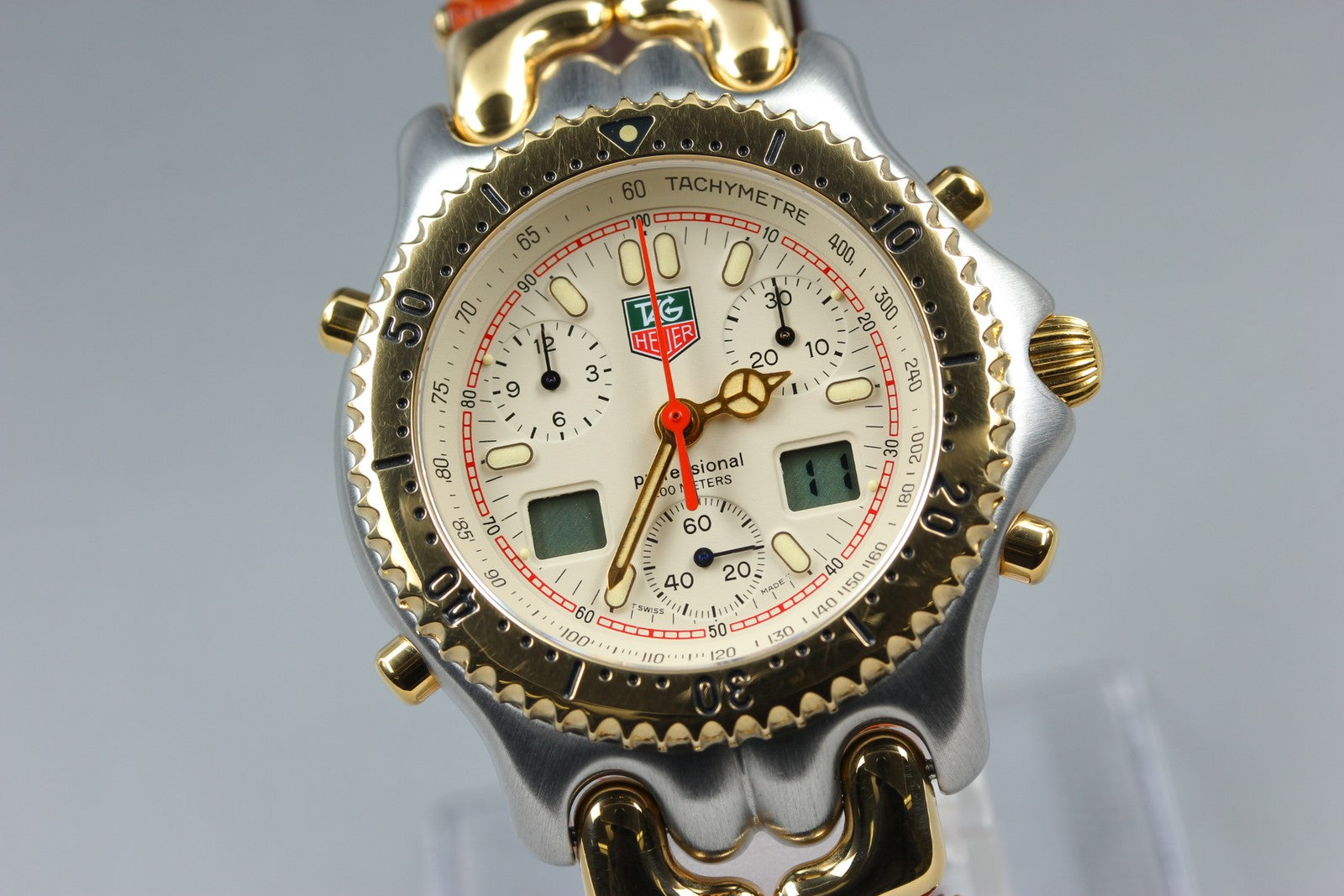 TAG HEUER SENNA SEL S/el CG1123-0 Chronograph Men's Quartz Watch [Box]