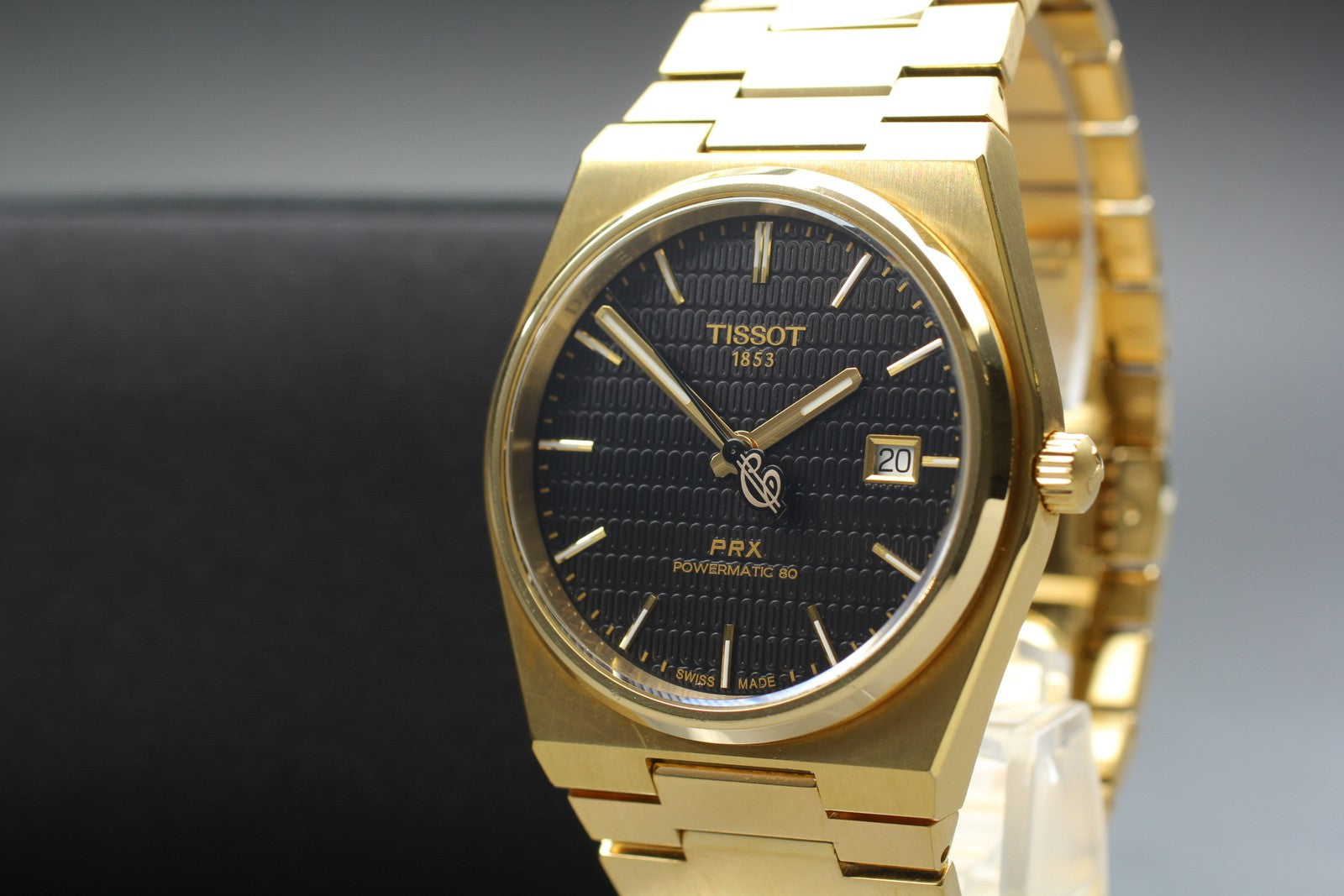 TISSOT Tissot PRX T137407T ADL Black Dial Automatic Men's Watch From JAPAN Exc+5
