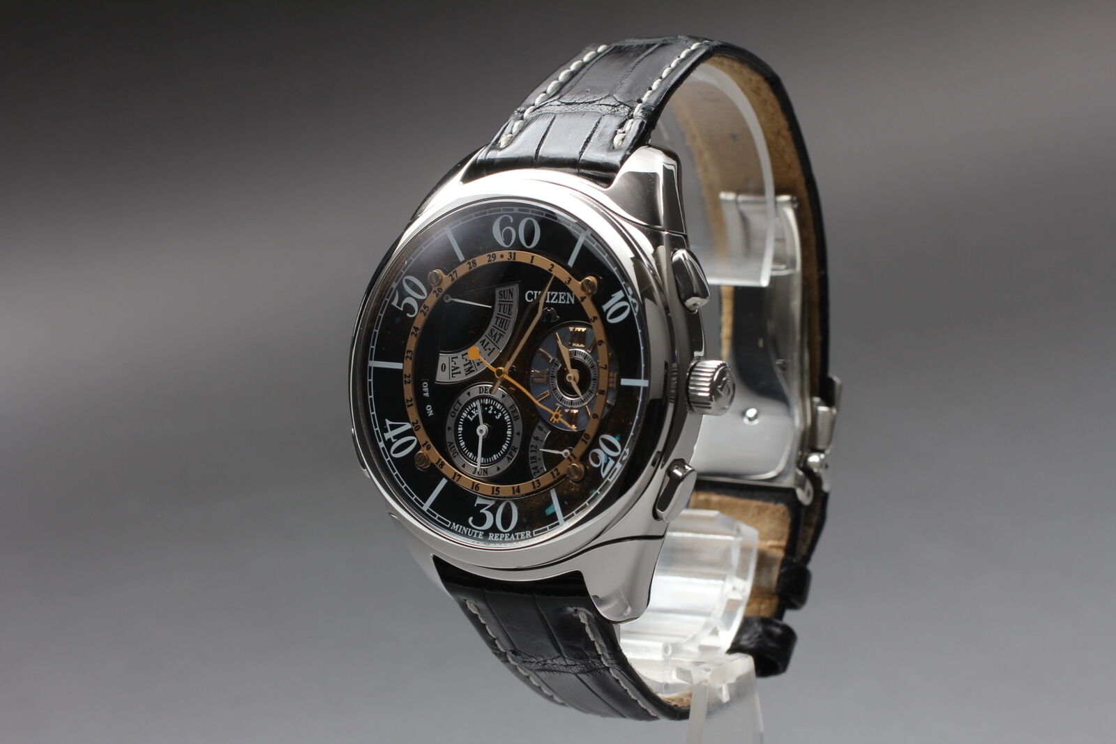 Limited[N MINT- Box] Citizen Campanola 6765-T008186TA Minute Repeater Mens Watch