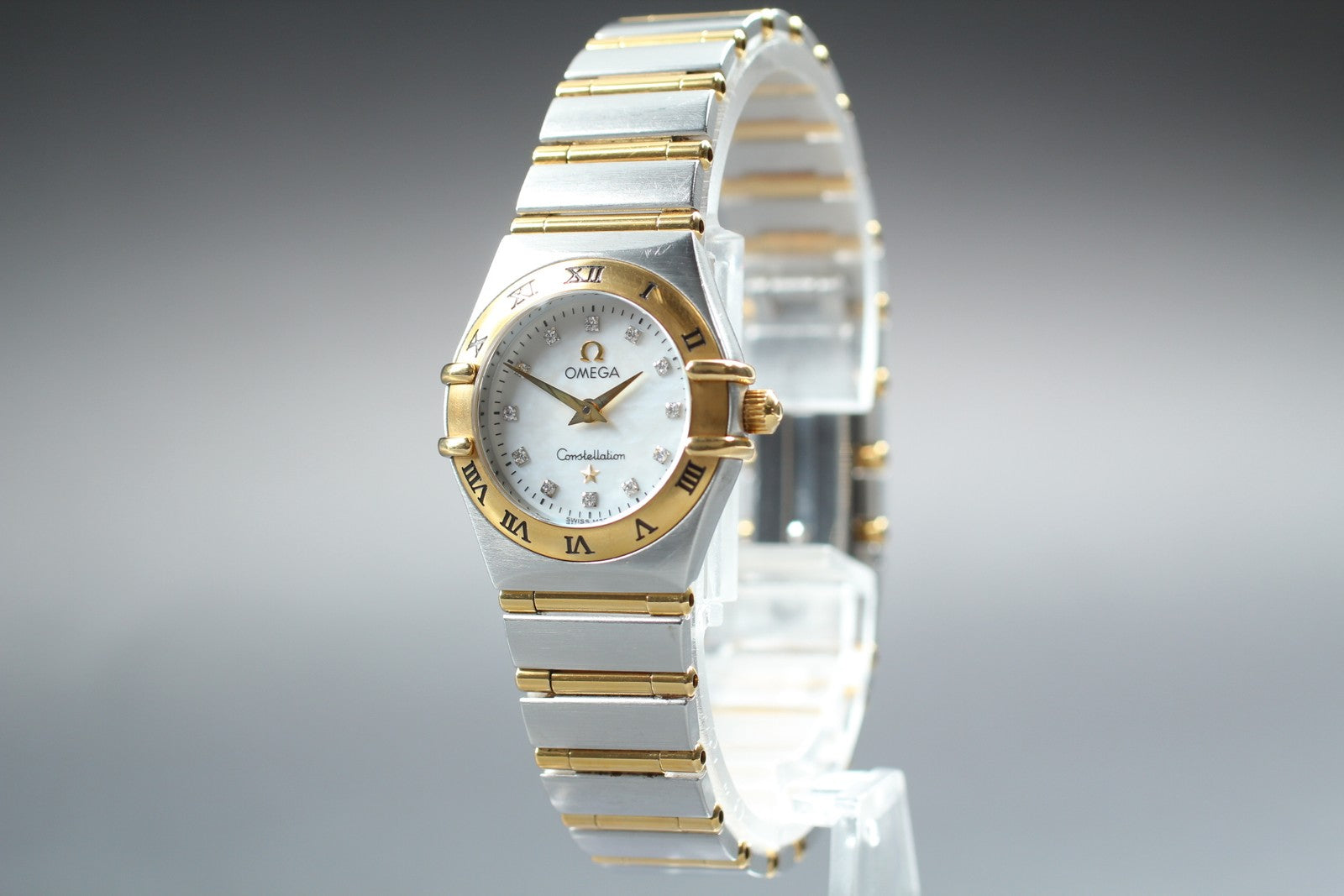 [Exc+5 Box] OMEGA Constellation Mini 795.1203 Diamond 22mm Quartz Women's Watch