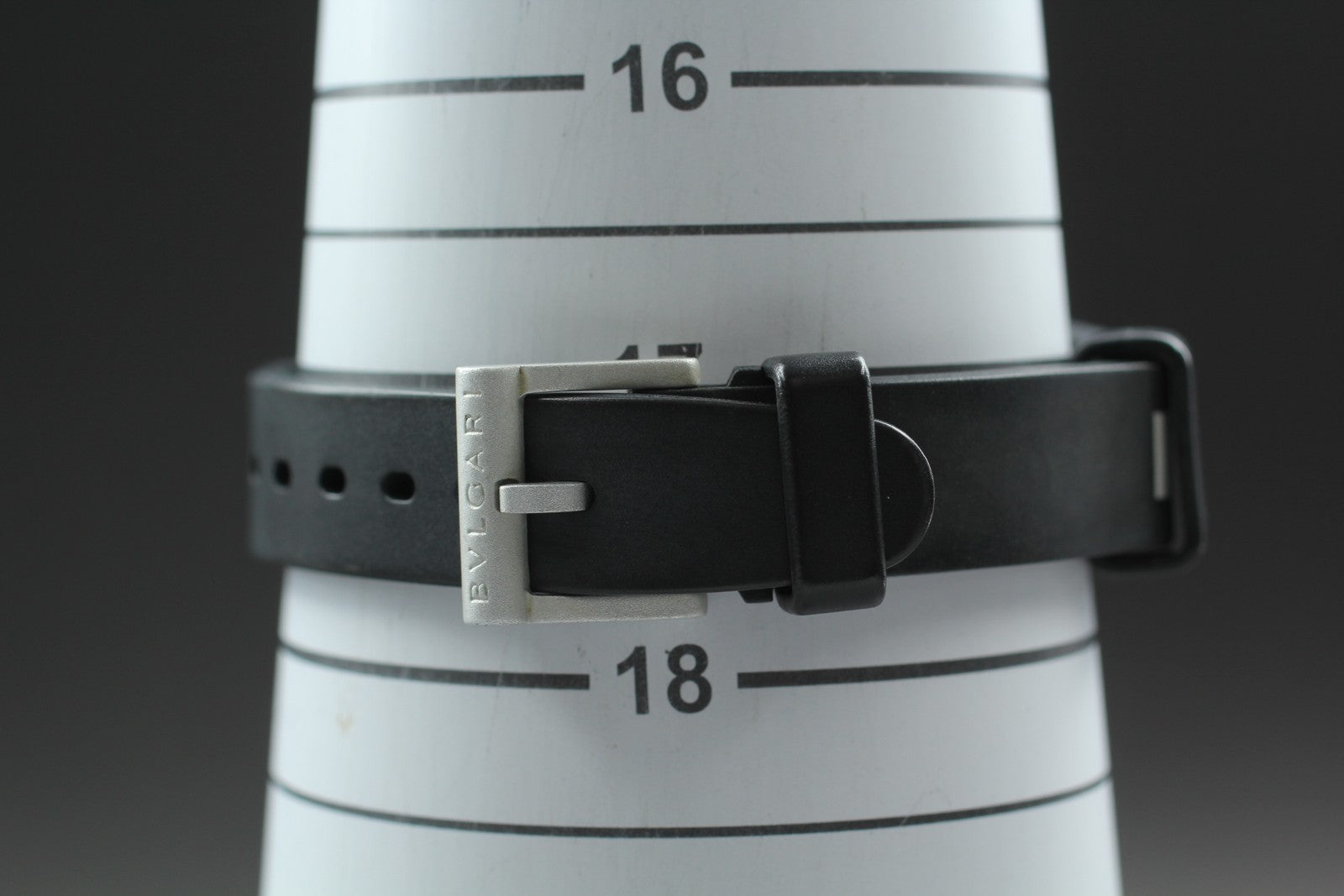 [Exc+5] BVLGARI Alminium AL29TA Silver Black 29mm Women's Quartz Watch JAPAN