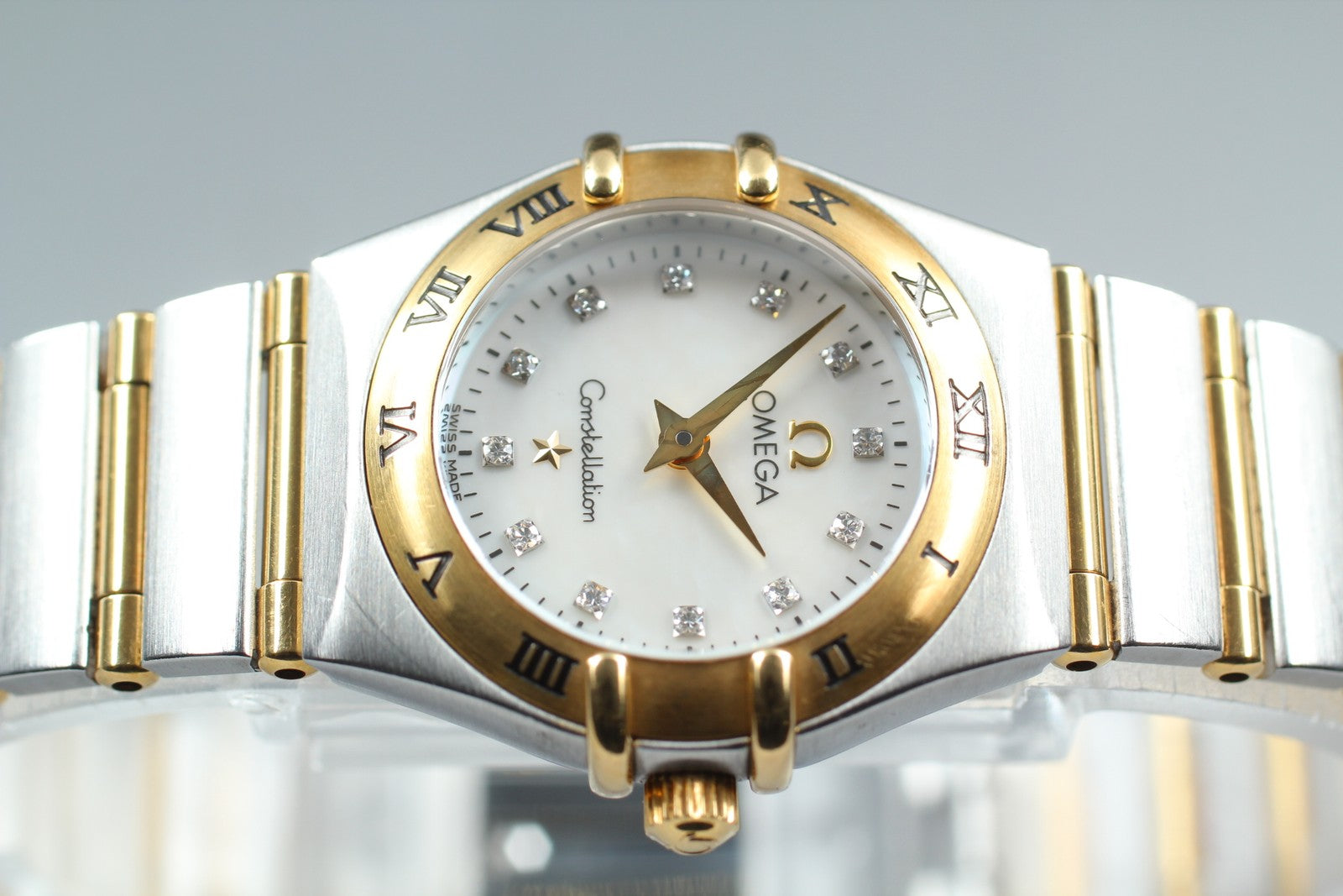 [Exc+5 Box] OMEGA Constellation Mini 795.1203 Diamond 22mm Quartz Women's Watch