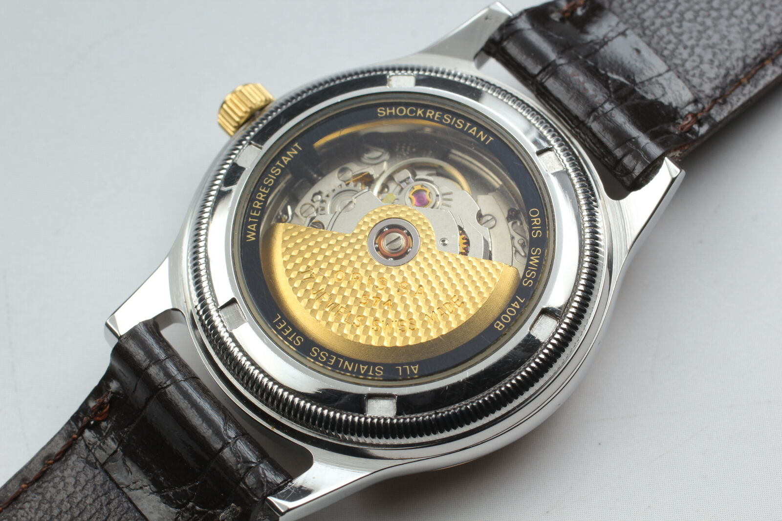 [Exc+5] Vintage ORIS Big Crown 7400B Silver Automatic Women's Watch From JAPAN